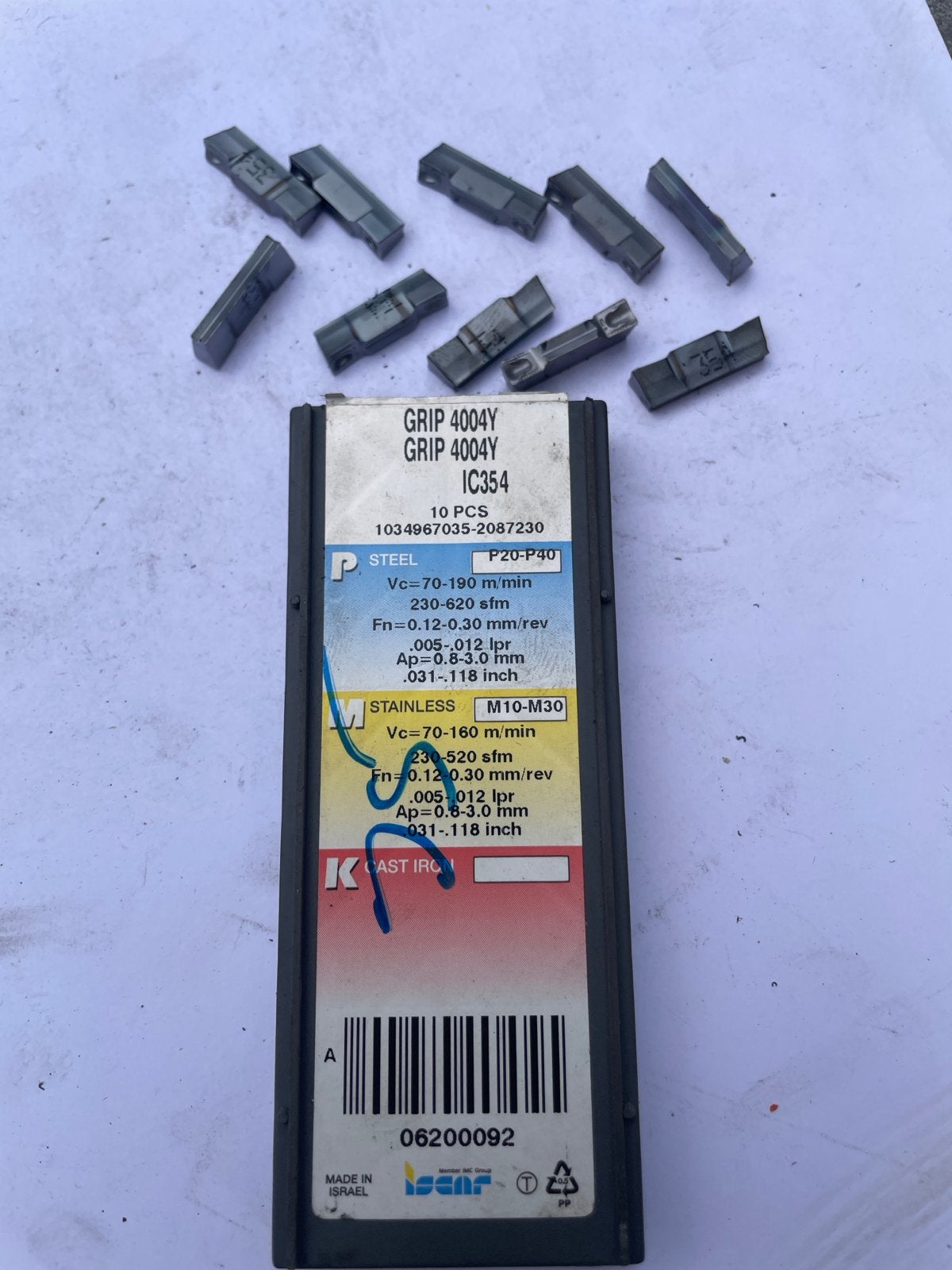 10 GRIP 4004Y IC354 Draaibeitels - 10 stuks, Ophalen, Nieuw, Overige typen