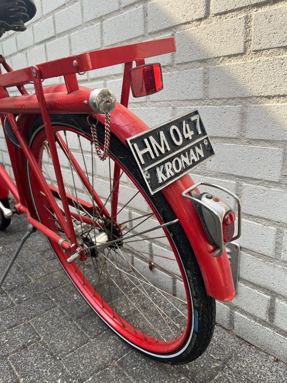 Kronan herenfiets, Ophalen, Gebruikt, Staal