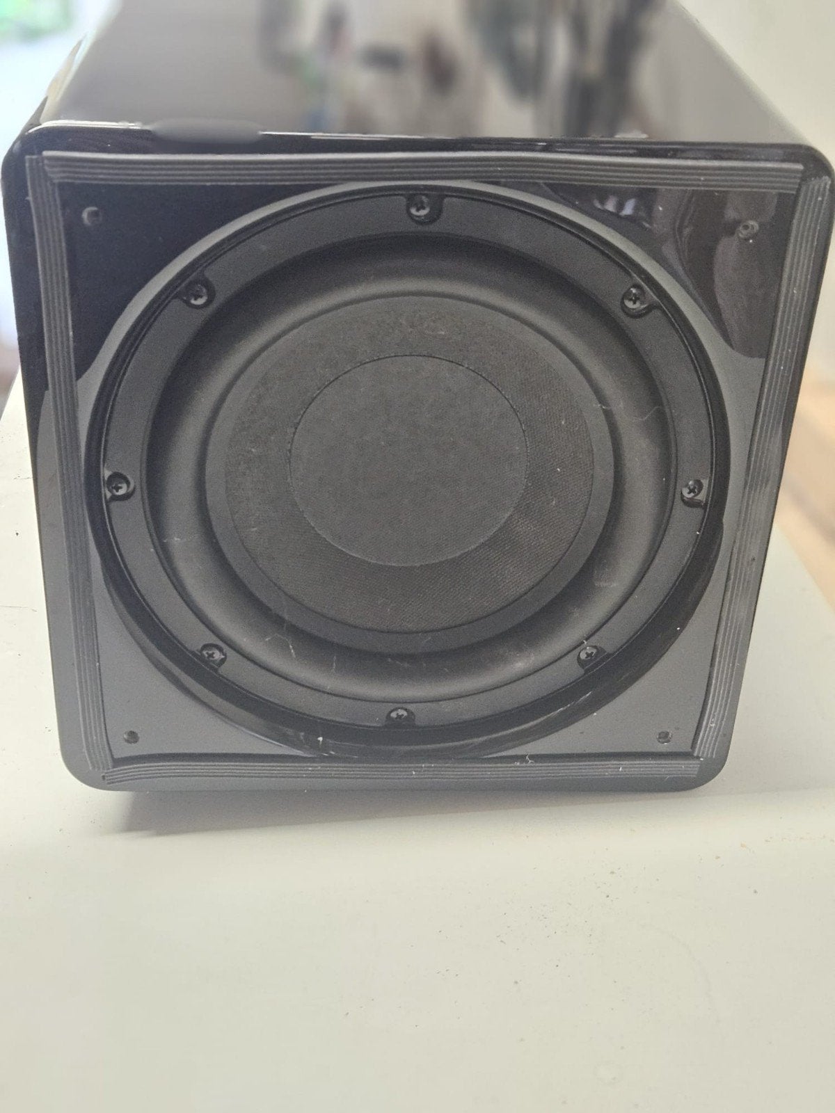 Harman Kardon HKTS200SUB Subwoofer - Zwart, Ophalen, Subwoofer, Zo goed als nieuw, Geschikt voor surround/home cinema