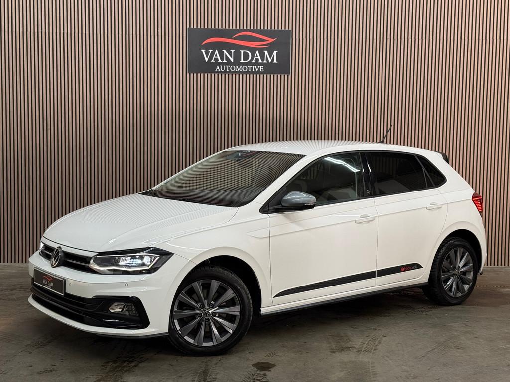 Volkswagen Polo 1.0 TSI R-Line Edition BEATS 2021 DSG LED CA, Gebruikt, 95 pk, 1096 kg, Wit