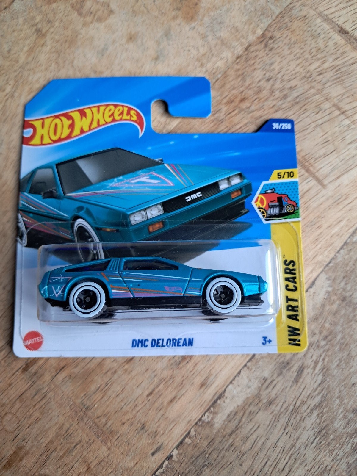 Hot Wheels DMC Delorean groen nieuw in verpakking, Ophalen of Verzenden, Nieuw, Auto