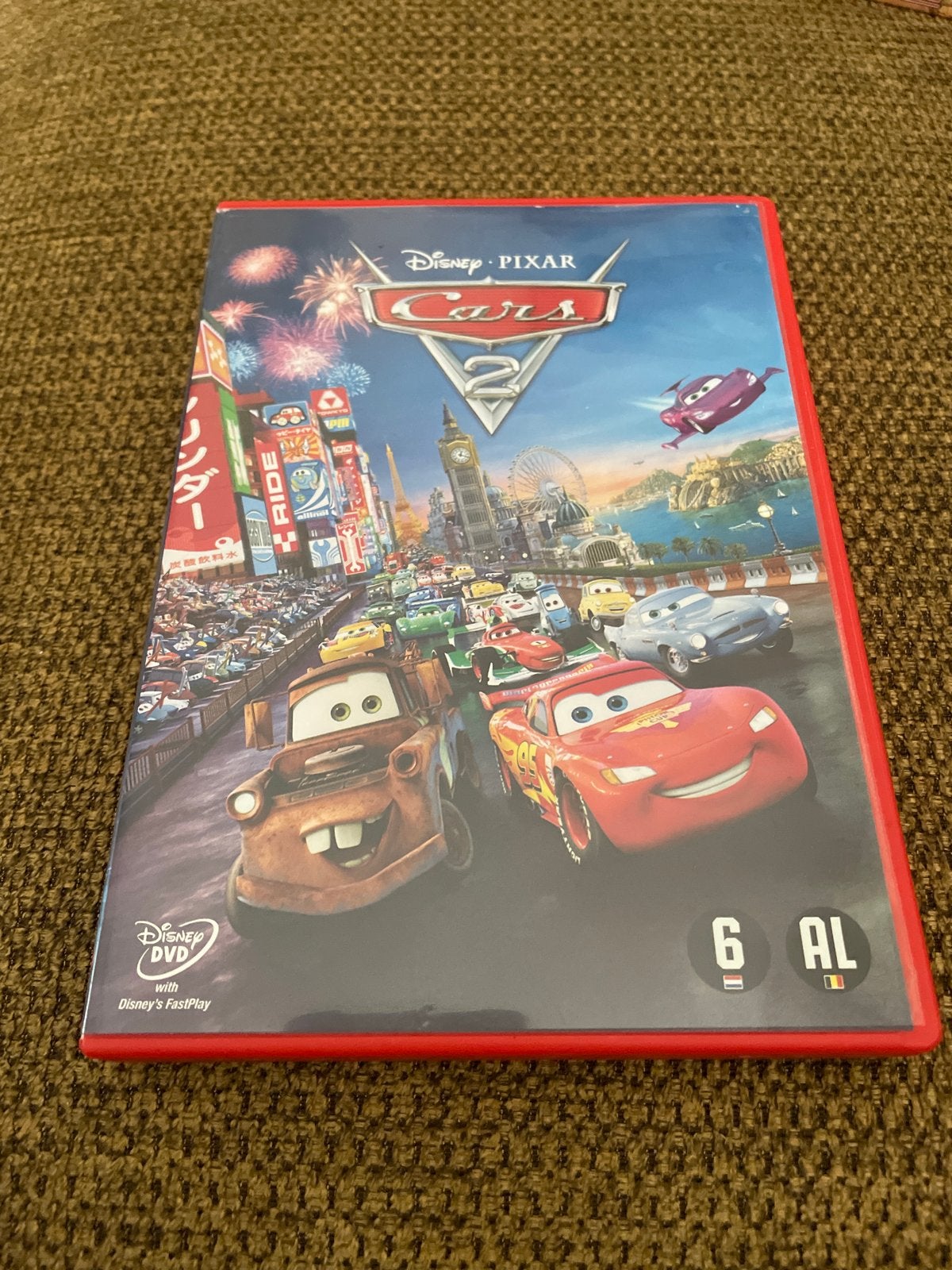 Cars 2 Disney Pixar dvd - Nederlands gesproken, Animatie, Amerikaans, Nederlands, Vanaf 6 jaar