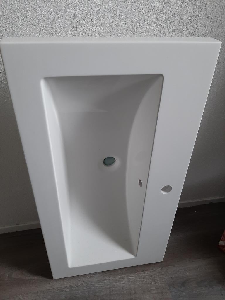 Wastafel voor badmeubel, Huis en Inrichting, Badkamer | Badkamermeubels, Overige typen, Zo goed als nieuw, Minder dan 100 cm, 25 tot 50 cm