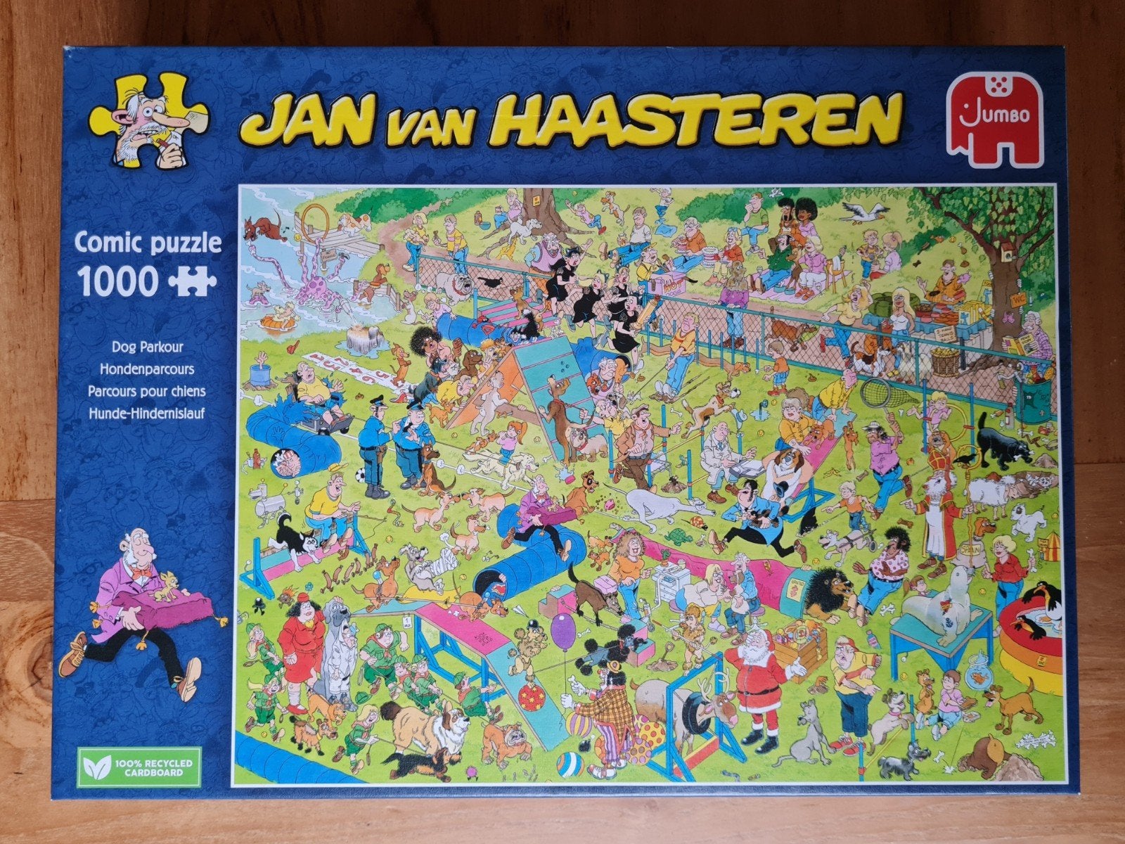Jan van Haasteren Hondenparcours, Ophalen of Verzenden, 500 t/m 1500 stukjes, Zo goed als nieuw