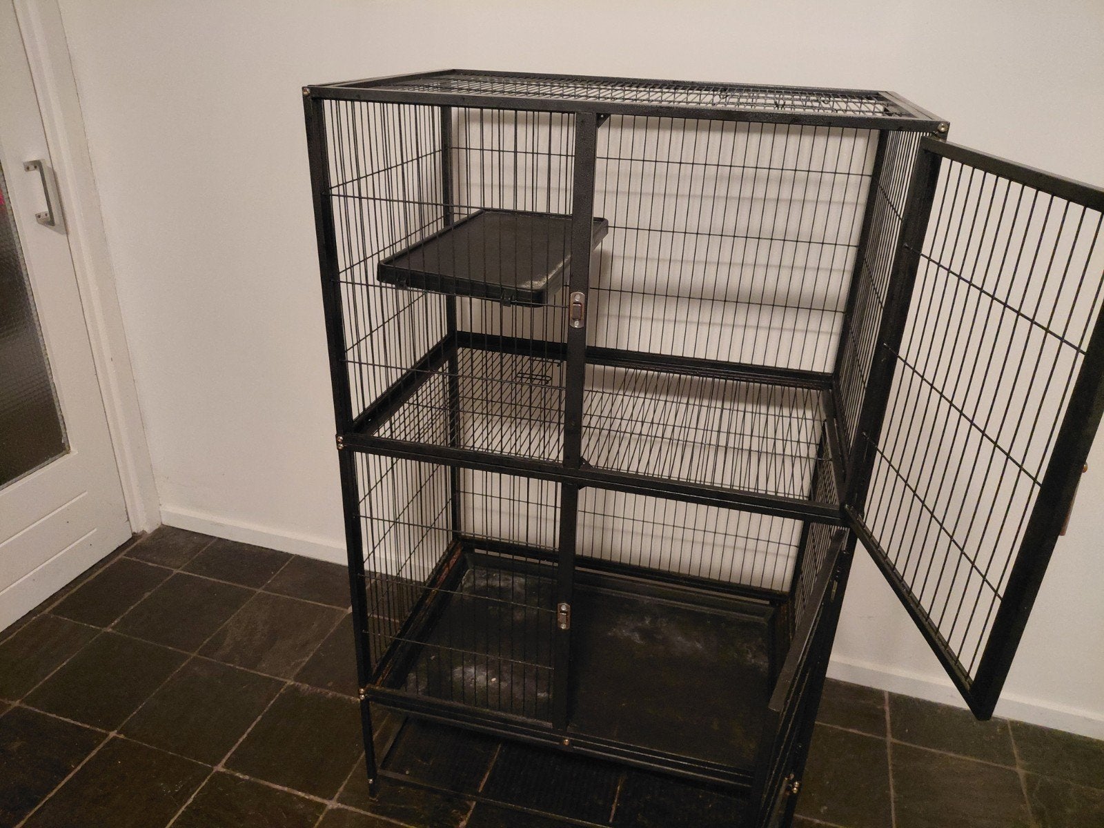 Gratis kooi voor grote knaagdieren, Ophalen, Kooi, Gebruikt, 90 cm of meer