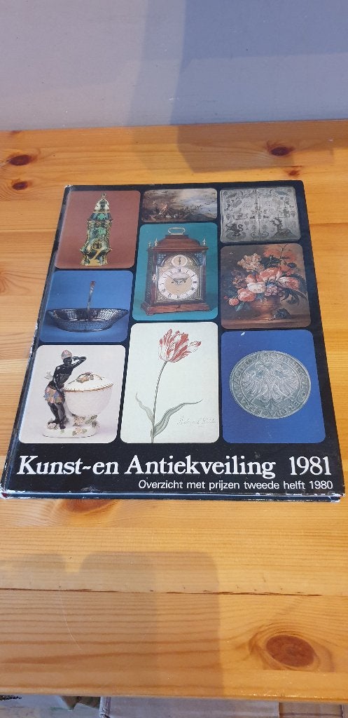 Kunst- en antiekveiling 1981., Ophalen of Verzenden, Gelezen, Architecten