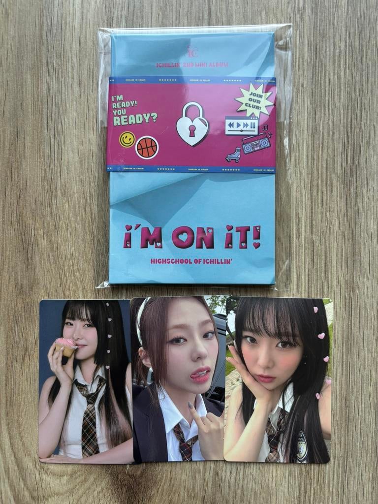 ichillin i’m on it! poca album jackie photocard kpop, Ophalen of Verzenden, Zo goed als nieuw, Overige soorten