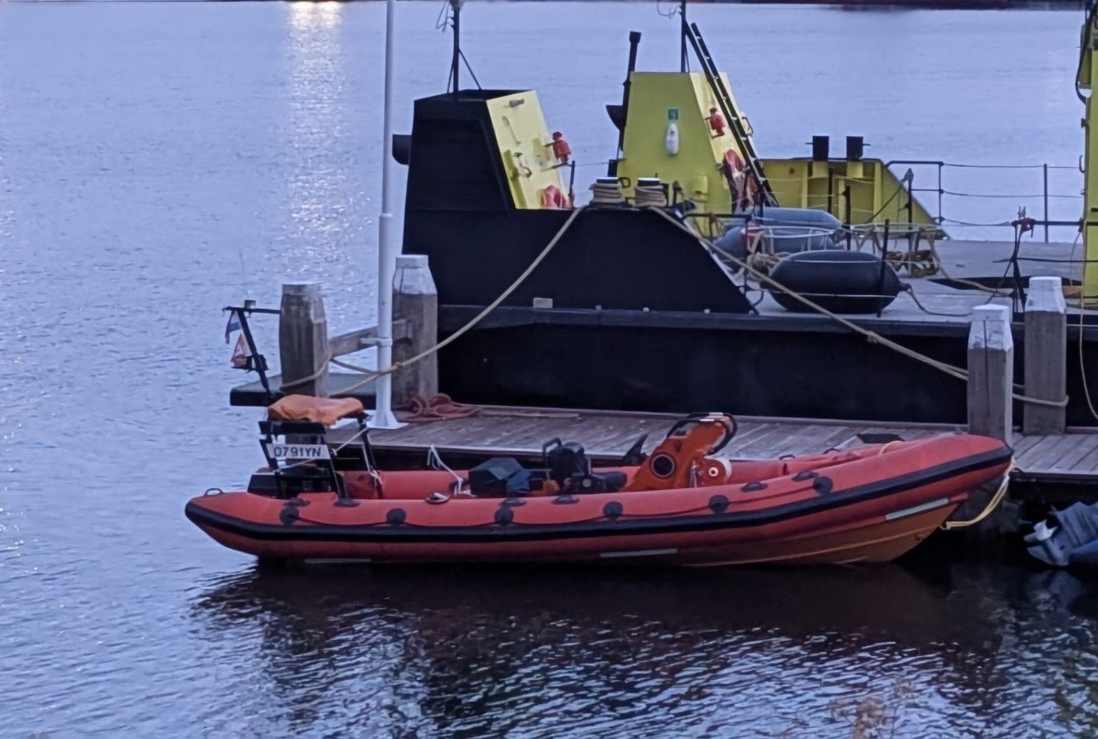 Atlantic 21 RIB  7.50 mtr. Vaarklaar!, Ophalen, Benzine, Powertrim, Overige materialen