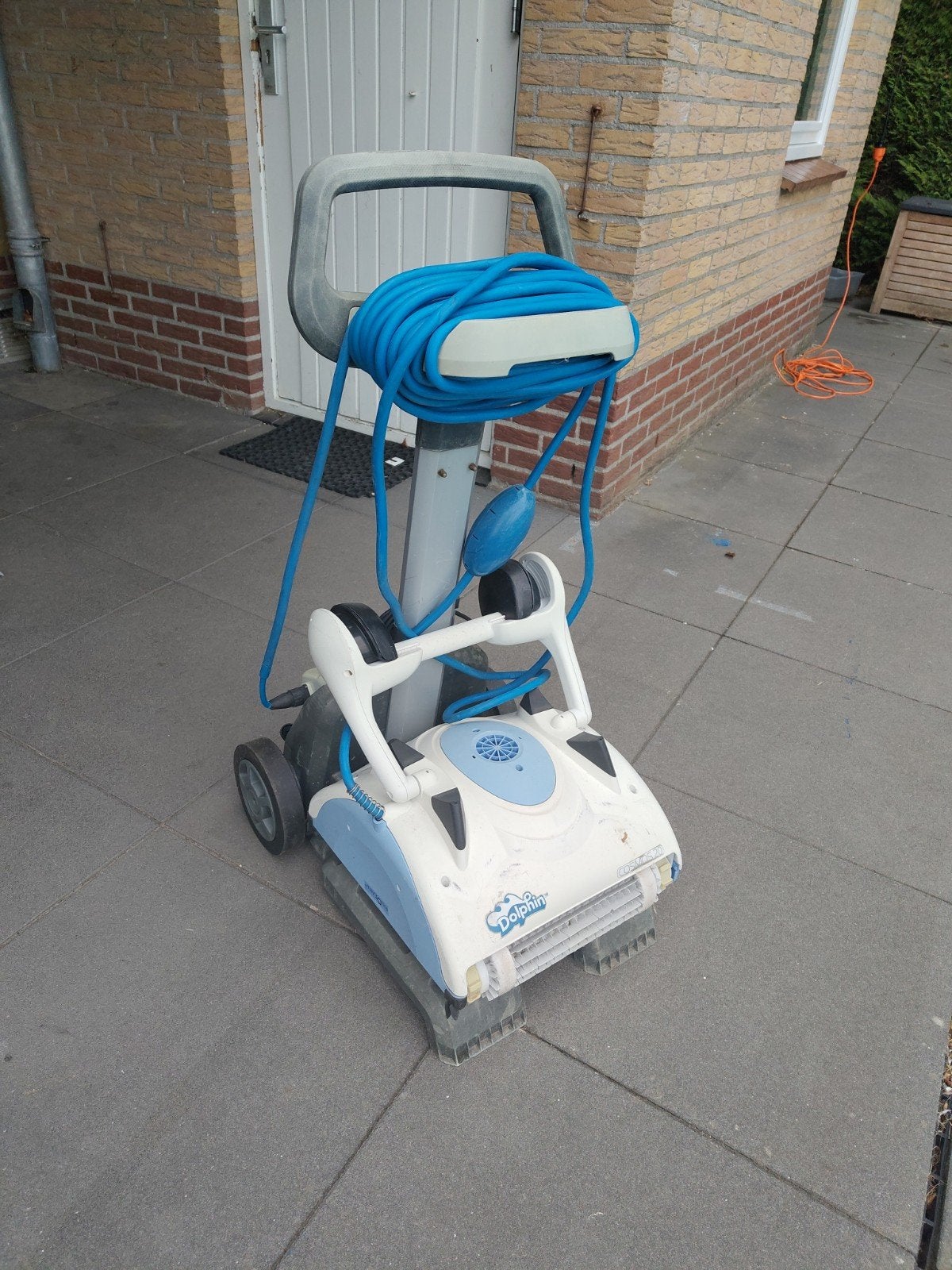 Zwembad robot stofzuiger - Dolphin defect, Tuin en Terras, Zwembaden, Gebruikt, Minder dan 80 cm, Overige typen, Rond