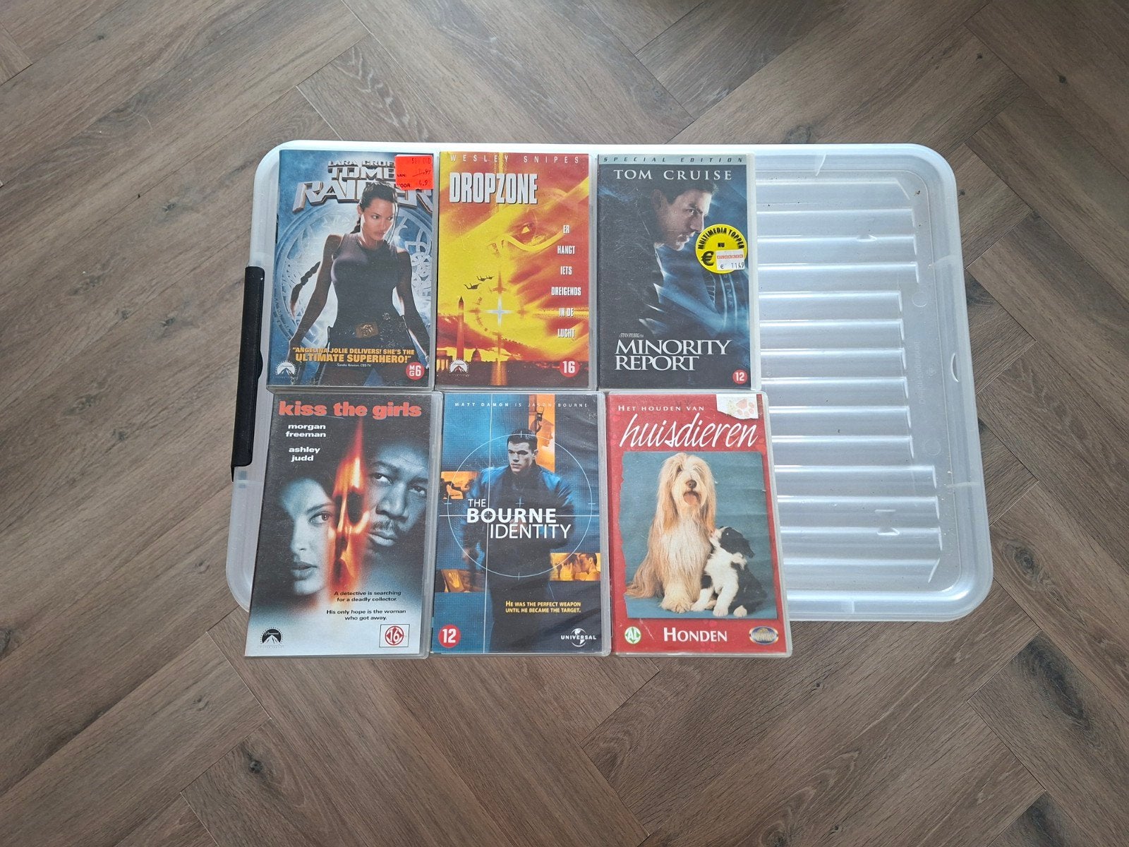 Grote collectie VHS videobanden - Diverse genres, Cd's en Dvd's, VHS | Film, Ophalen, Vanaf 16 jaar, Overige genres, VHS