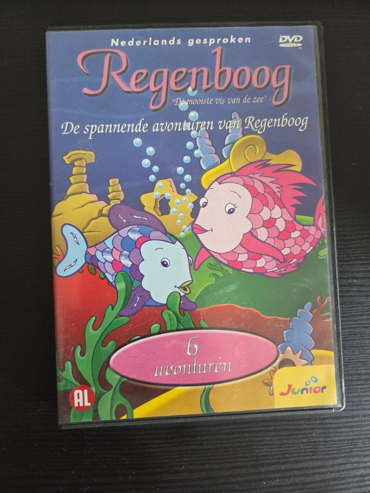 Regenboog: De mooiste vis van de zee DVD - 6 avonturen, Avontuur, Gebruikt, Alle leeftijden, Ophalen of Verzenden