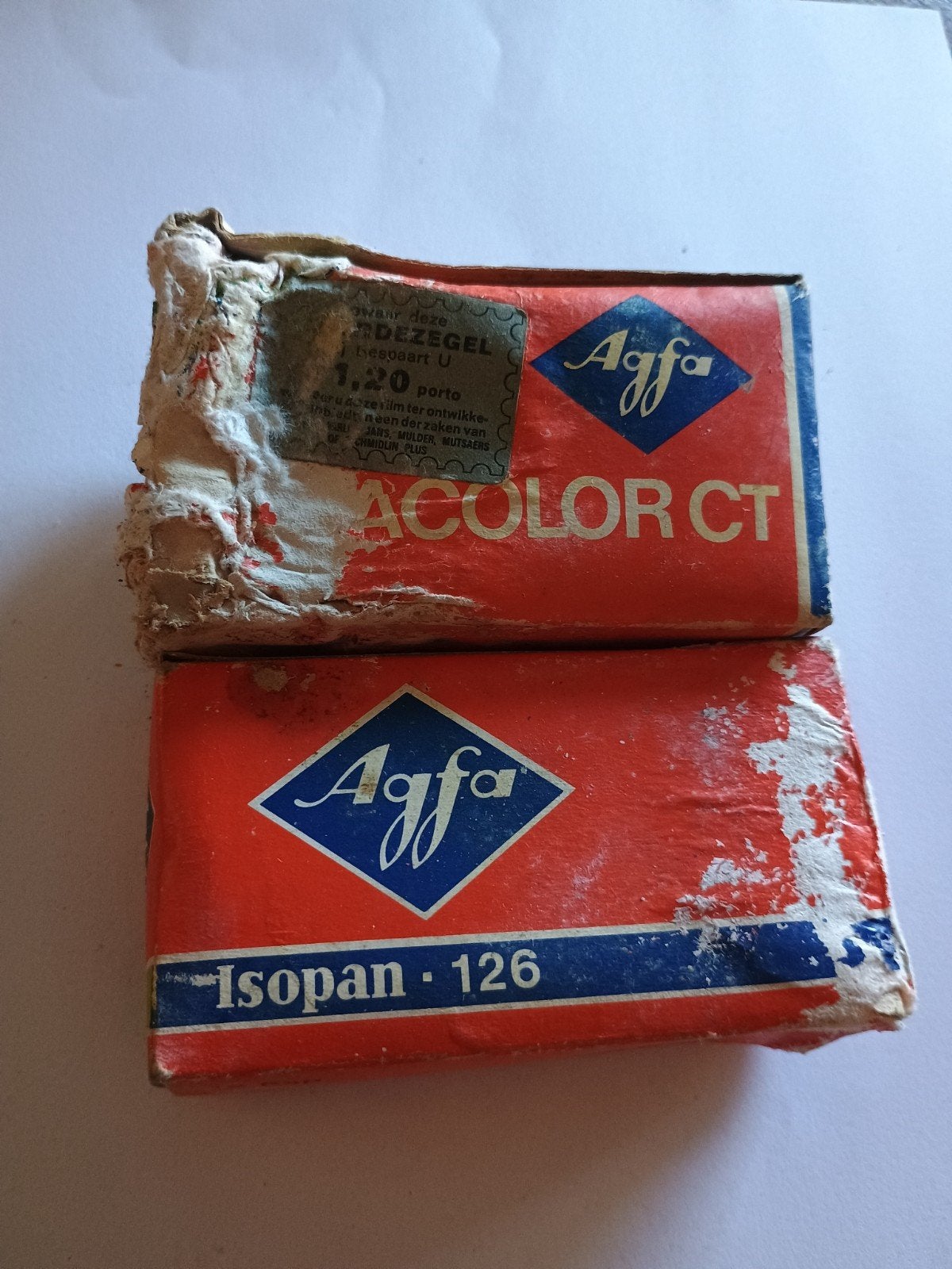 Agfa Isopan 126 CT 1976 ZwartWit 126 cassettefilm instamatic, Ophalen, 35mm film