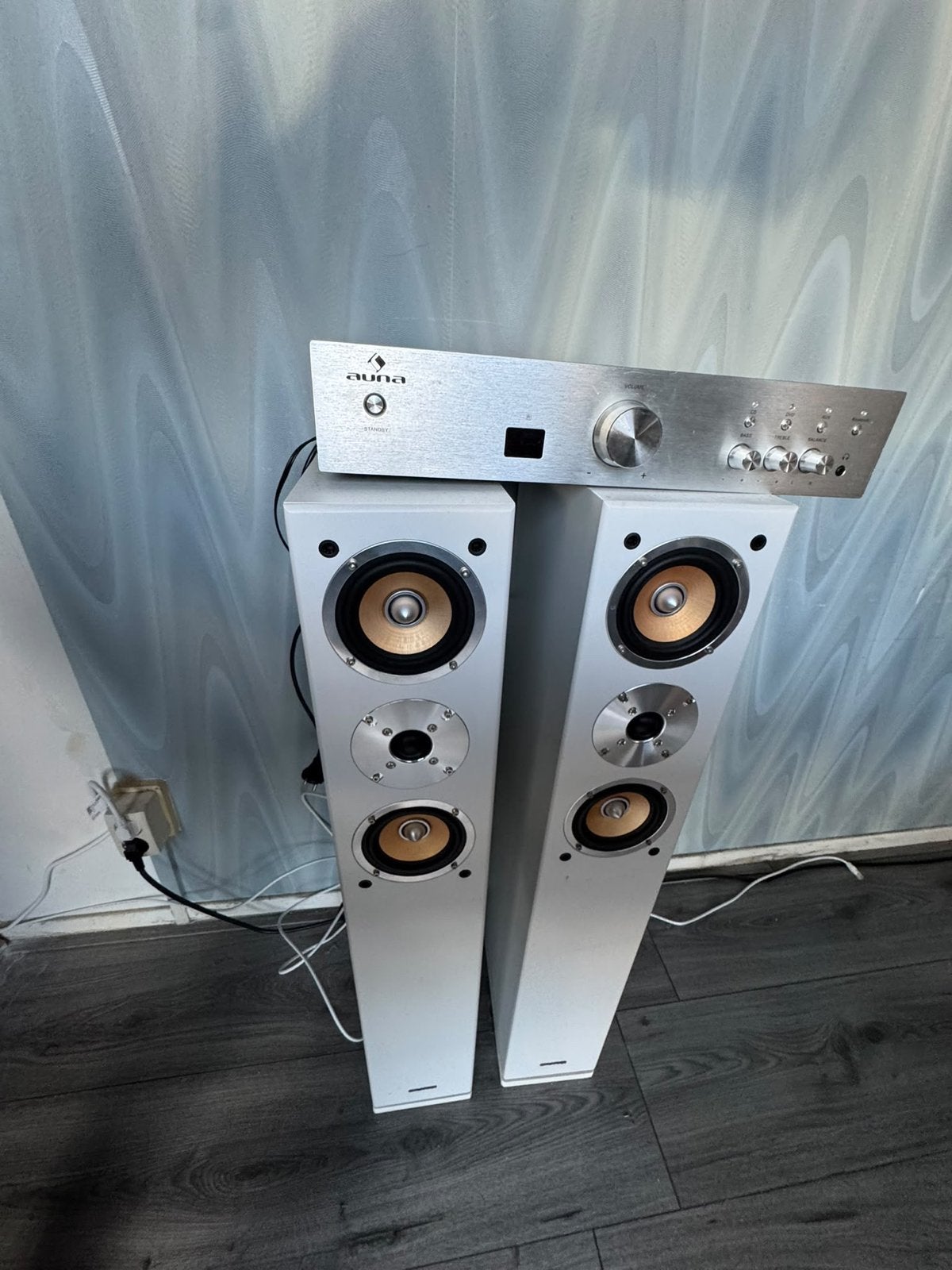 Auna Vloerstaande Luidsprekers, Audio, Tv en Foto, Vloerstaande luidspreker, Gebruikt, Ophalen, 150 watt of meer