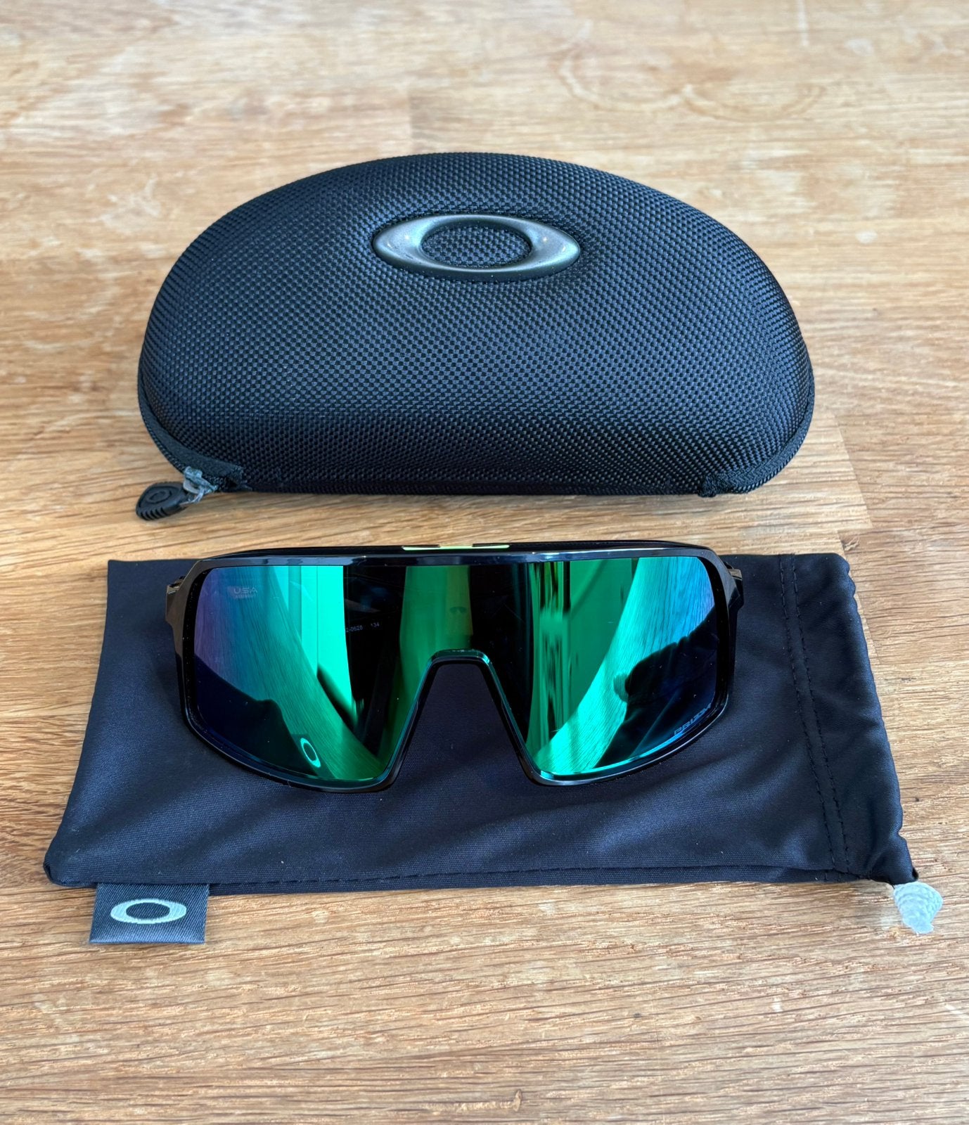Oakley Sutro S Prizm zonnebril, Sieraden, Tassen en Uiterlijk, Zonnebril, Zwart, Ophalen of Verzenden, Zo goed als nieuw