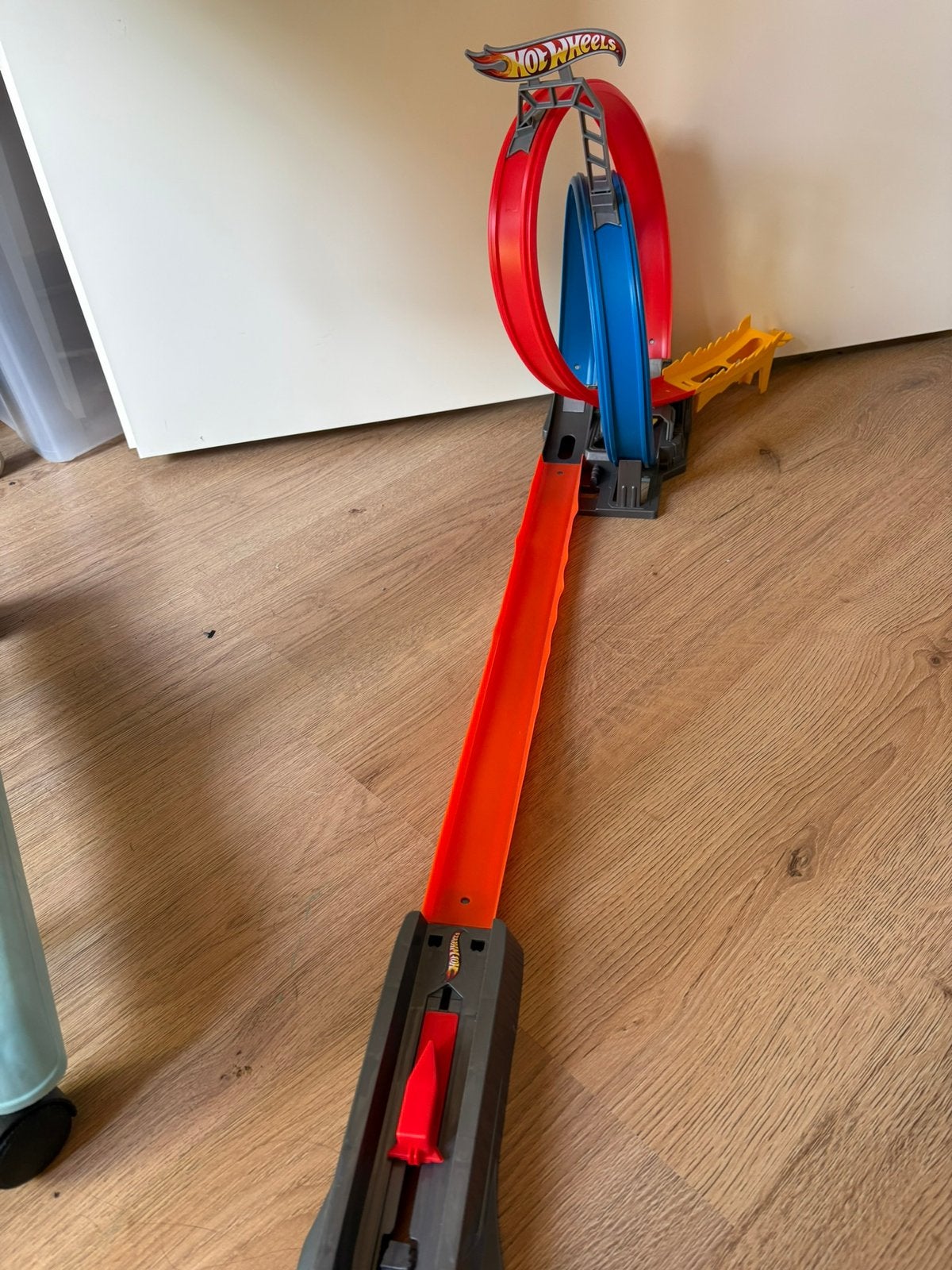 Hot wheels baan, Ophalen, Zo goed als nieuw, Handmatig, Hot Wheels