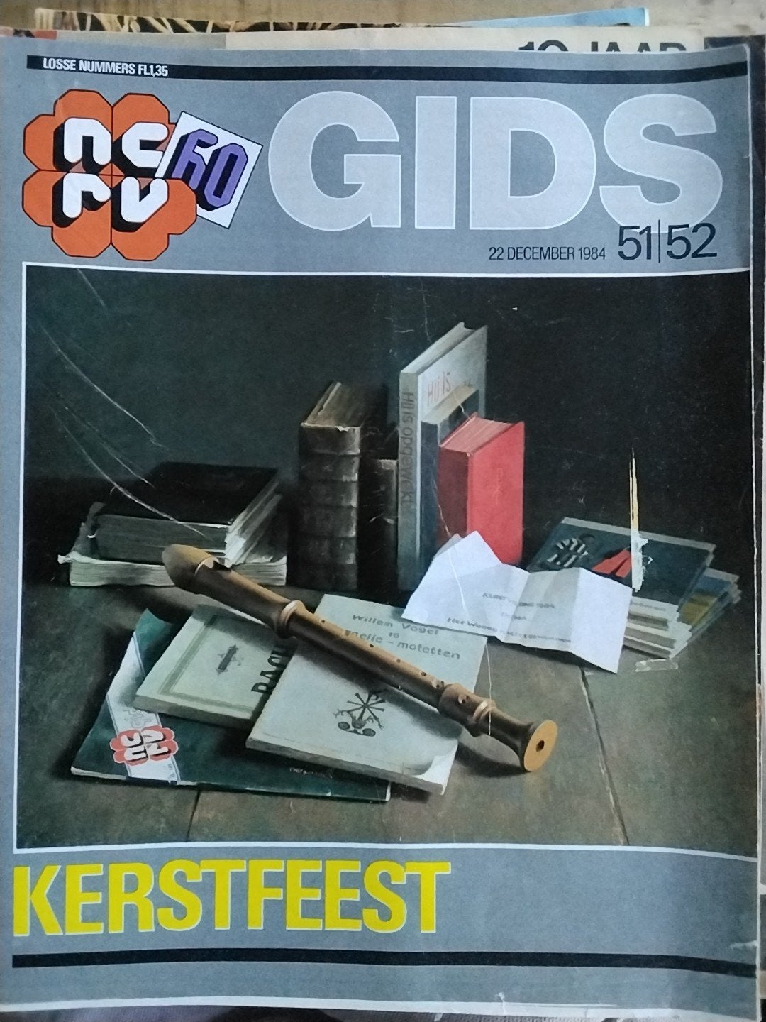 NCRV Gids - 22 december 1984 - Kerstfeest - Henk Helmantel, Ophalen of Verzenden