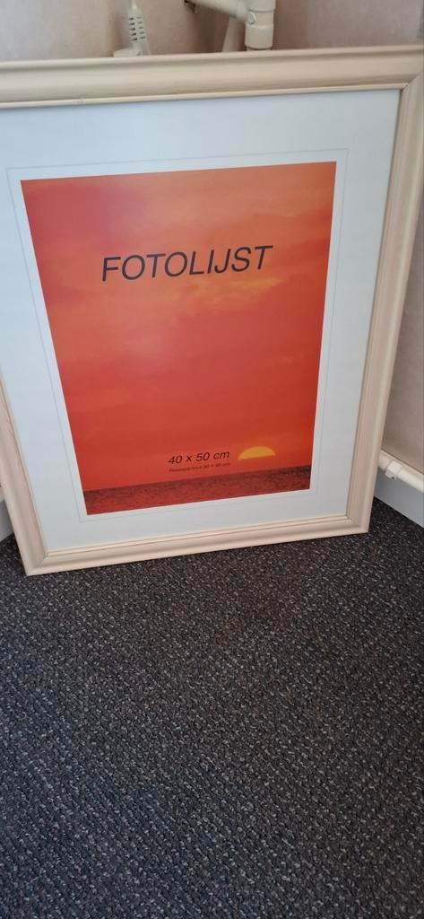 Fotolijst 40 x 50 cm - Zo goed als nieuw, Audio, Tv en Foto, Fotografie | Fotolijsten, Zo goed als nieuw, Ophalen