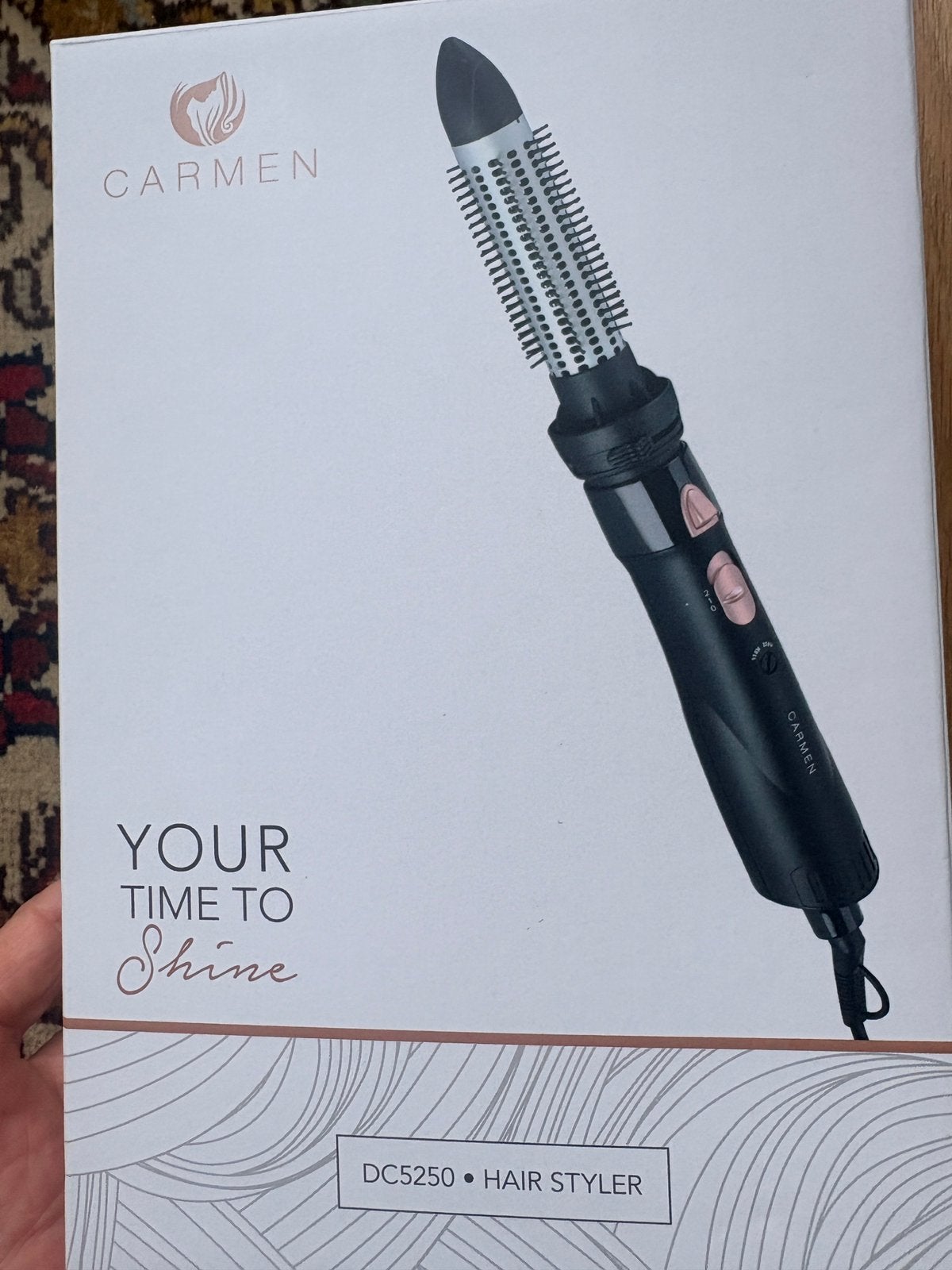 Hair styler Carmen/Nieuw, Ophalen of Verzenden, Zo goed als nieuw, Krultang of Stijltang