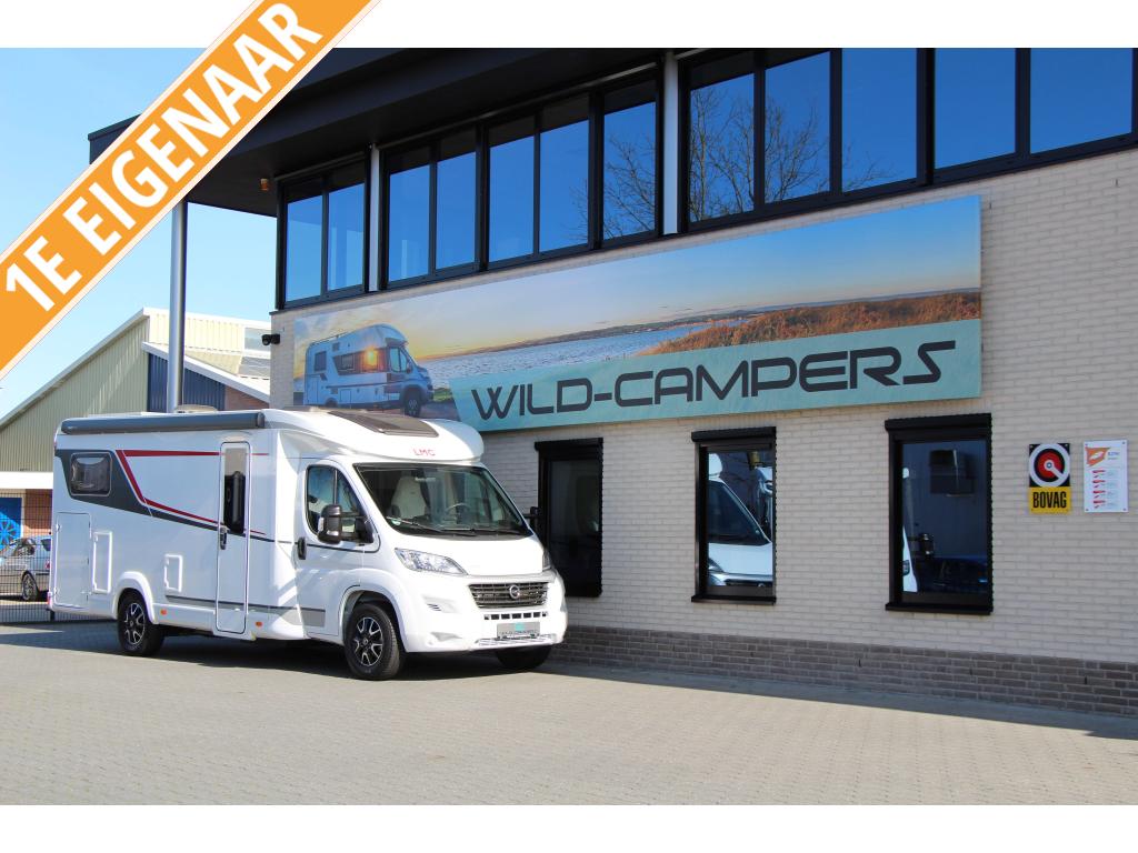 LMC Tourer T 660 - 140PK EURO6 - ENKELE BEDDEN - XXL GARAGE, Caravans en Kamperen, Campers, Chemisch toilet, Ringverwarming, Bedrijf