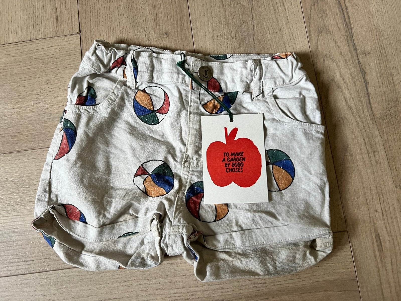 Bobo Choses korte broek met strandbalprint (18-24 maanden), Ophalen of Verzenden, Zo goed als nieuw, Jongen, Broek