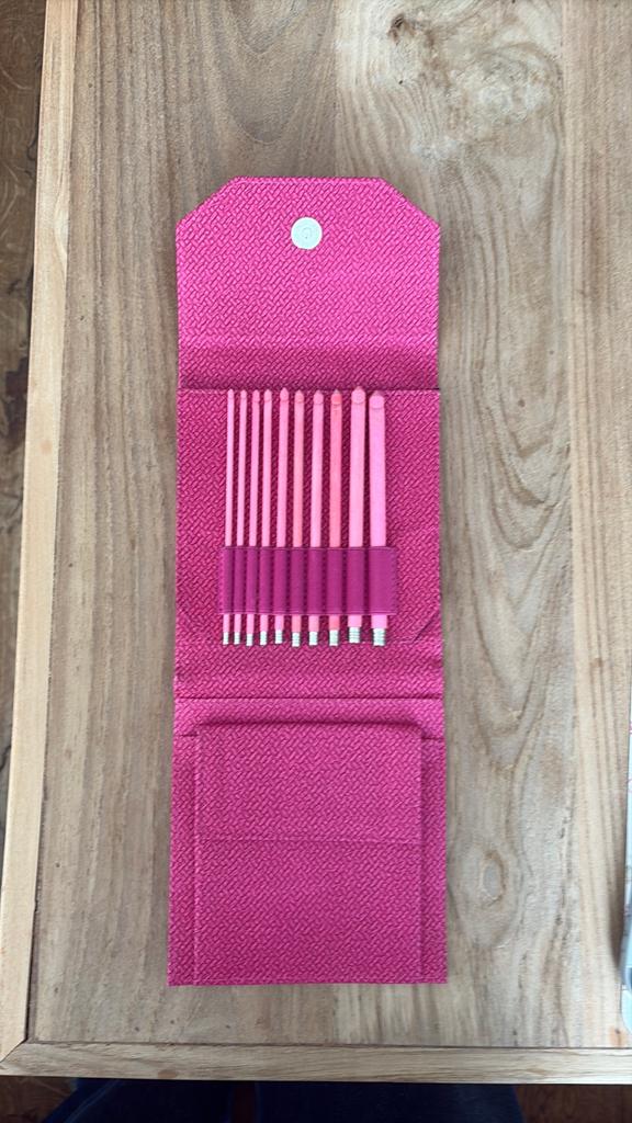Lykke Blush haaknaalden set, Ophalen of Verzenden, Zo goed als nieuw, Haken, Naald