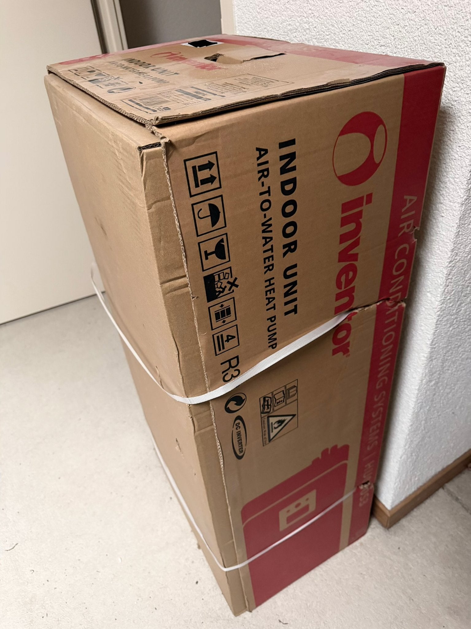 Inventor Air-to-Water Warmtepomp (Binnen- en Buitenunit), Ophalen, Nieuw, Koelen en Ontvochtigen, Wandairco
