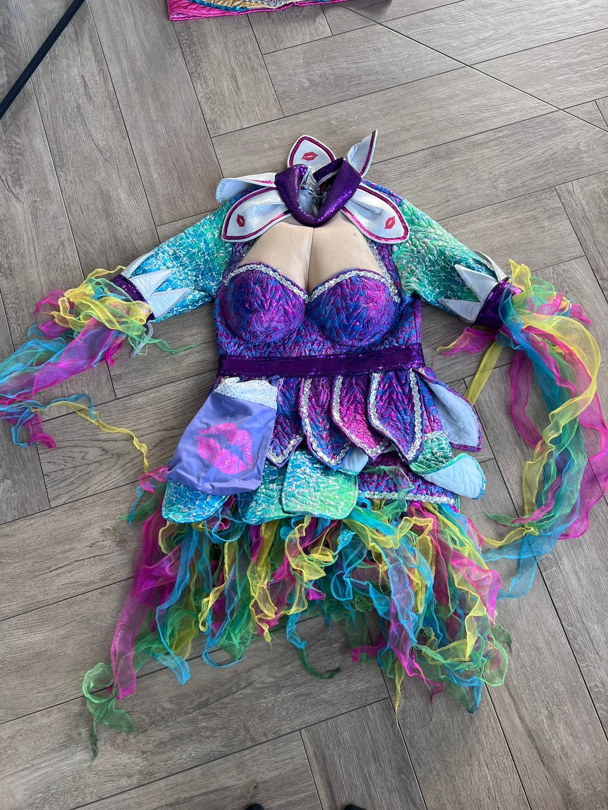 Carnaval Loopgroep kleurrijke pakken, Eén persoon, Overige typen