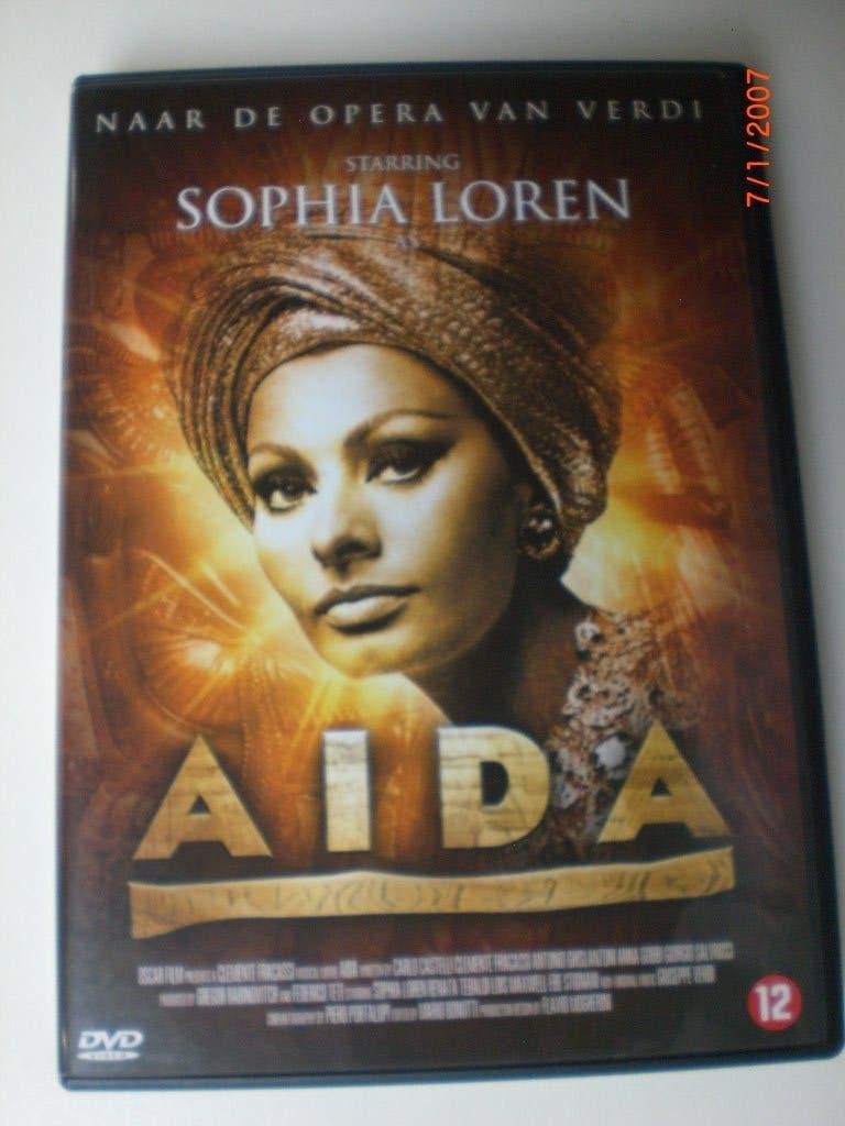dvd Aida Sophia Loren Lois Maxwell Afro Poli, Cd's en Dvd's, Drama, Ophalen of Verzenden, Zo goed als nieuw, 1940 tot 1960