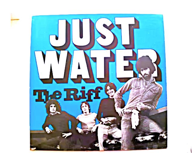 original lp-just water-the riff uit 1977, Inclusief binnenhoes, Ophalen of Verzenden, Zo goed als nieuw, 12 inch