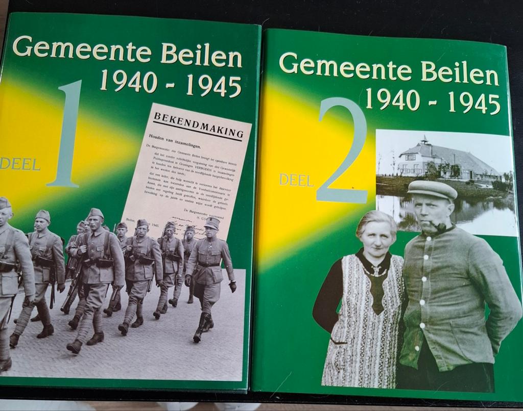 Gemeente Beilen 1940-1945 - Deel 1 & 2, Ophalen of Verzenden, Tweede Wereldoorlog, Gelezen, Algemeen