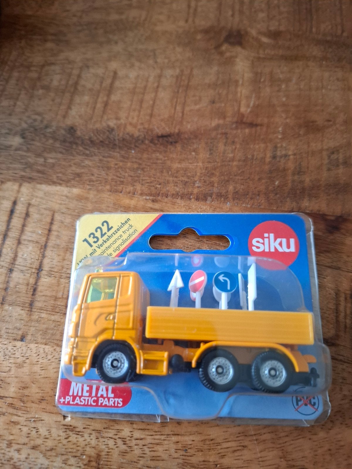 Siku Vrachtwagen met Verkeersborden, Kinderen en Baby's, Ophalen of Verzenden, Nieuw