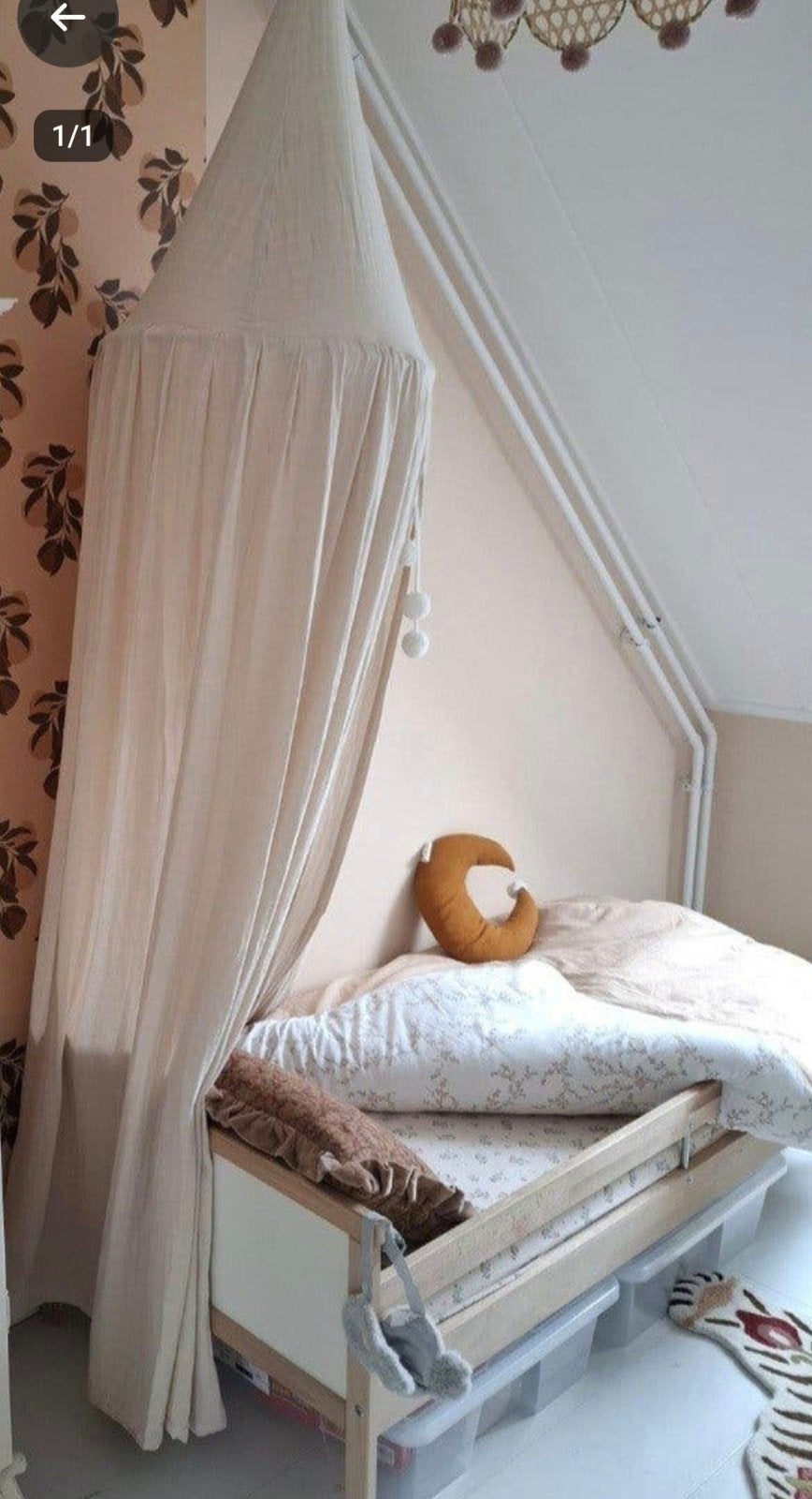 ikea sniglar bed Inc matras 160, Ophalen, Minder dan 140 cm, 70 tot 85 cm, Matras