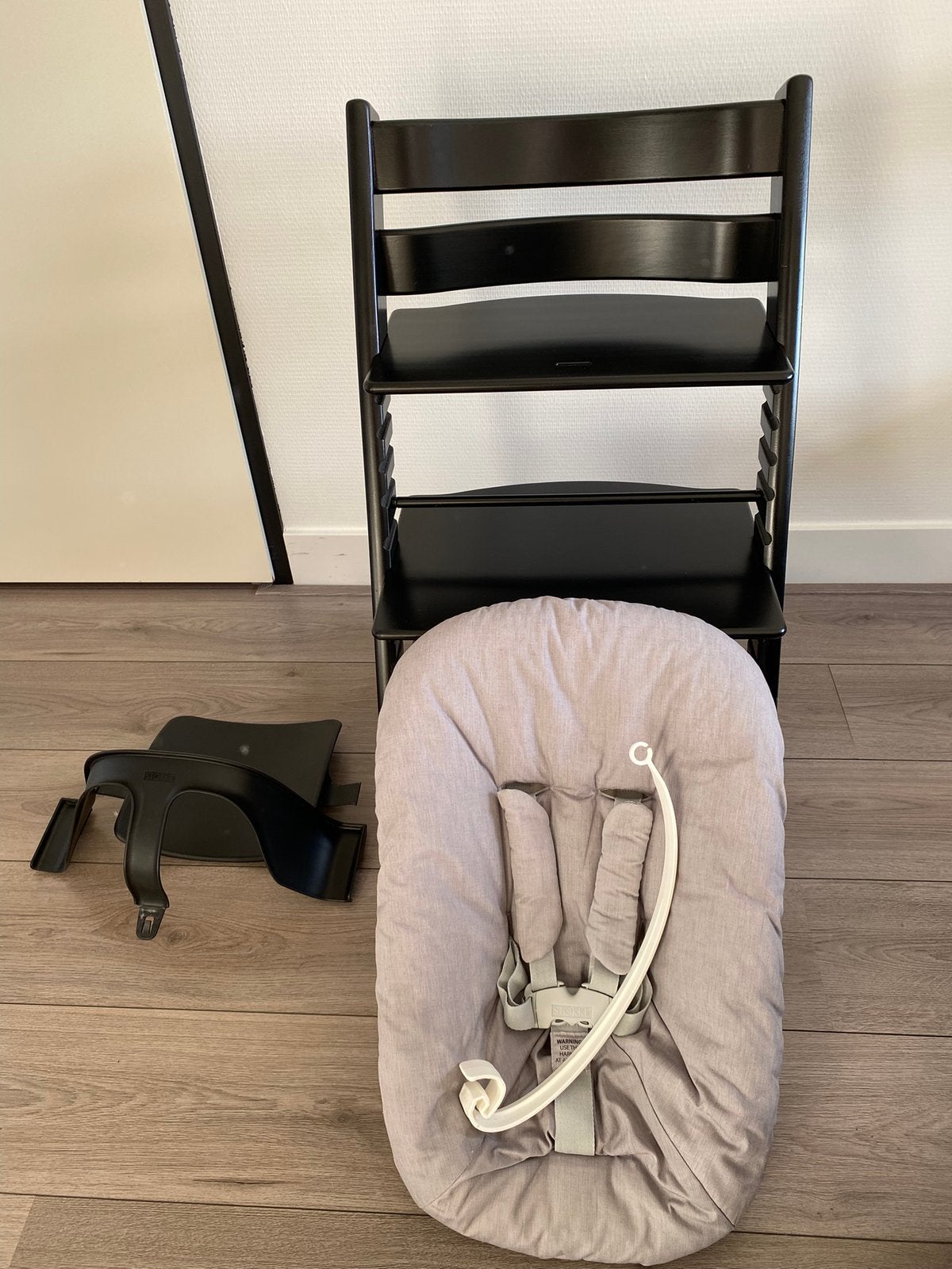 COMPLETE set Stokke tripp trapp, Kinderen en Baby's, Kinderstoelen, Ophalen, Zo goed als nieuw, Meegroeistoel
