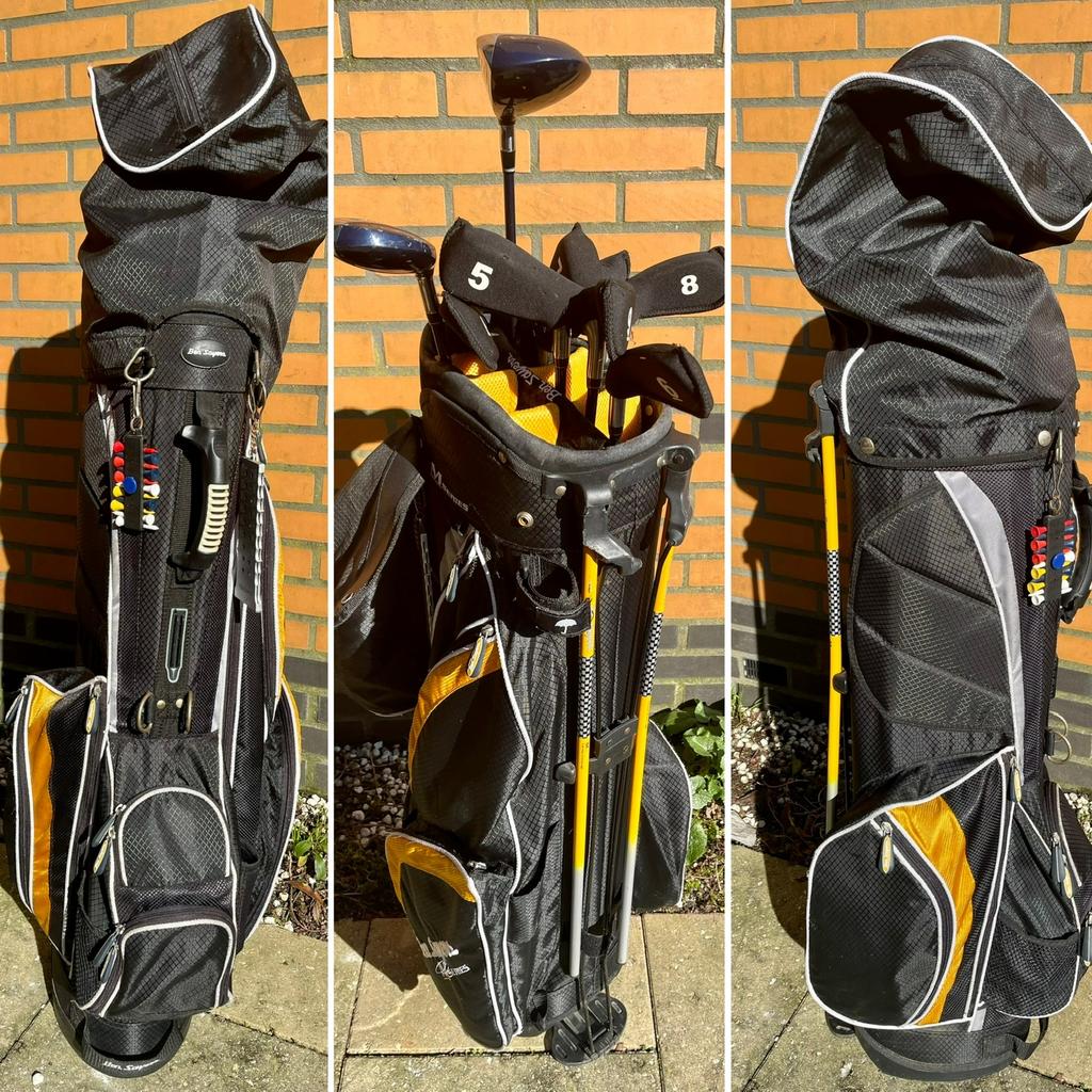 Complete golfset - Ben Sayers tas + 4SOME clubs, Ophalen, Gebruikt, Set