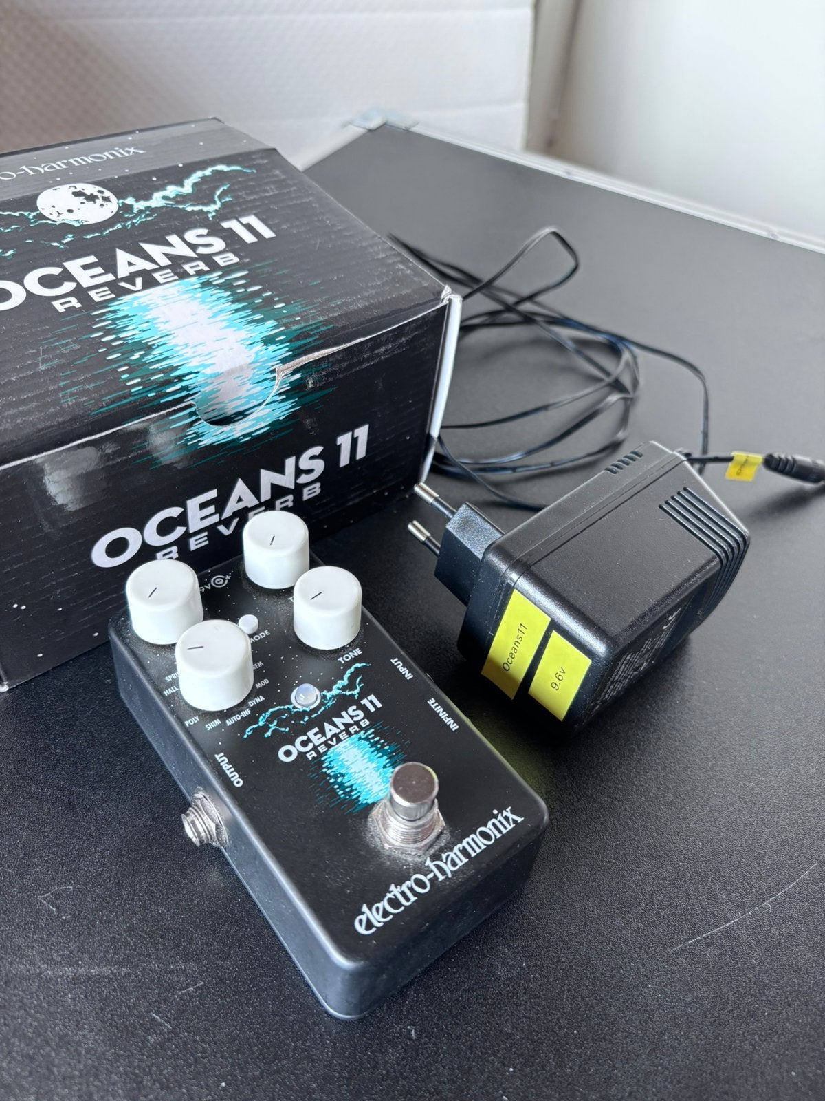 Oceans 11 reverb electro-harmonix, Ophalen of Verzenden, Zo goed als nieuw, Reverb