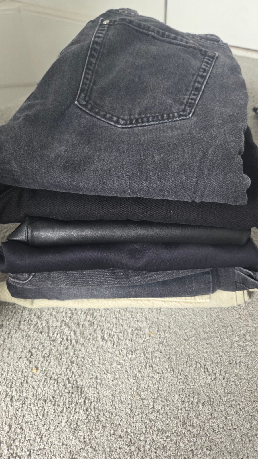 Diverse merken wide leg & high waist broeken, Kleding | Dames, Broeken en Pantalons, Ophalen of Verzenden, Zo goed als nieuw, Groen