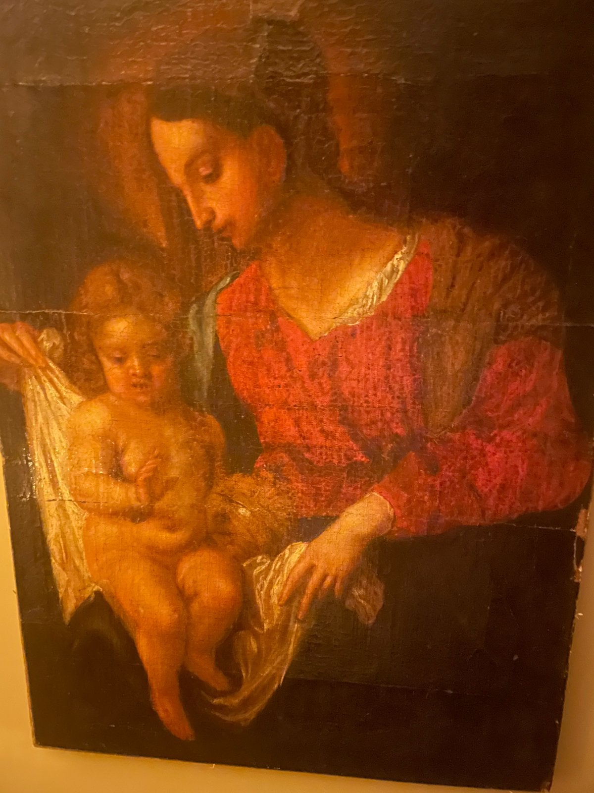 Antiek schilderij, Ophalen