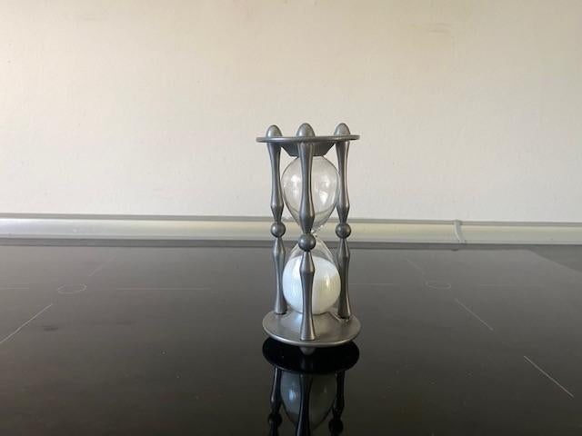 tinnen zandloper, Ophalen of Verzenden