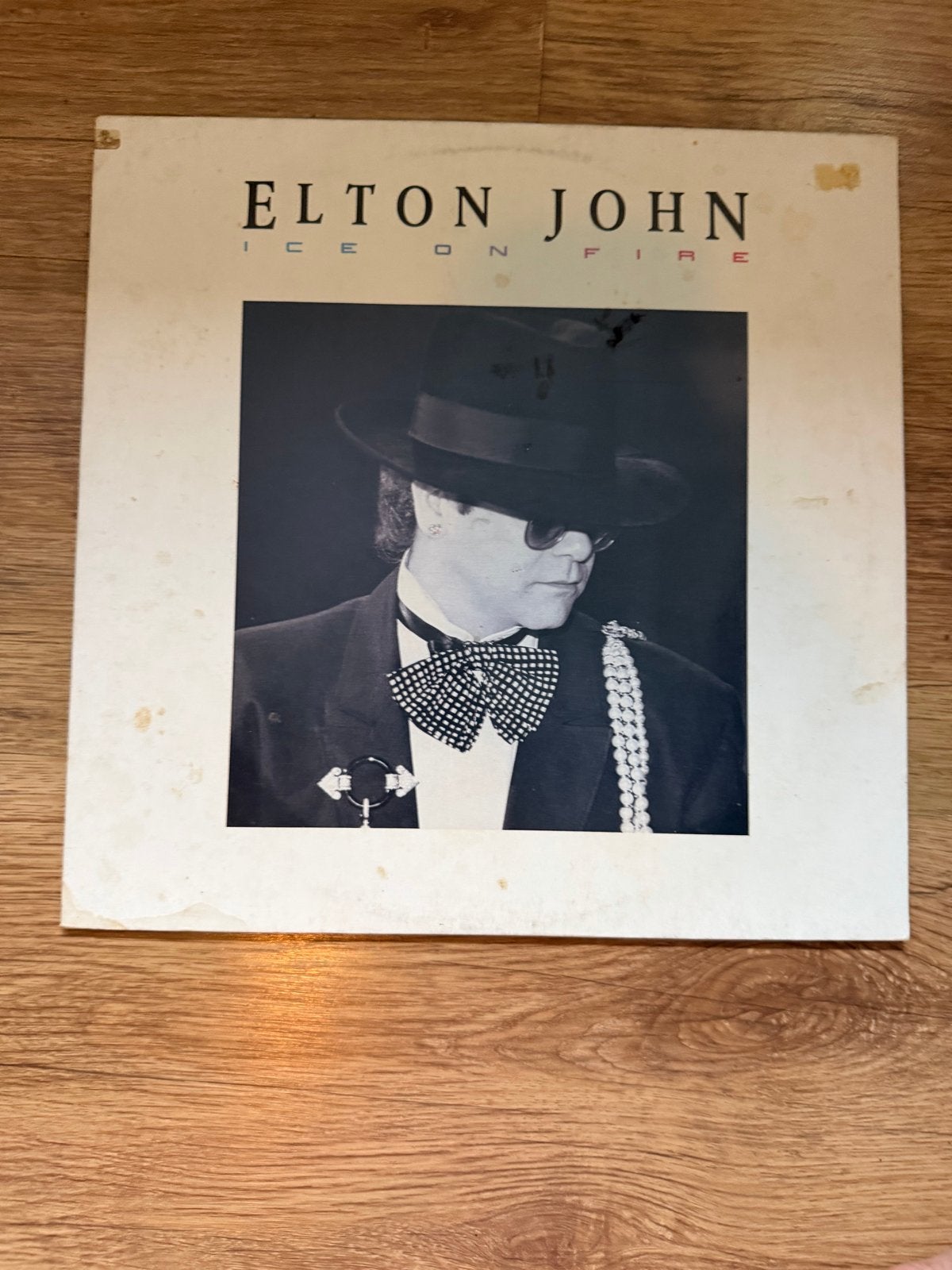 Elton John - Ice on Fire LP (1985), LP, Gebruikt, Pop, Ophalen of Verzenden