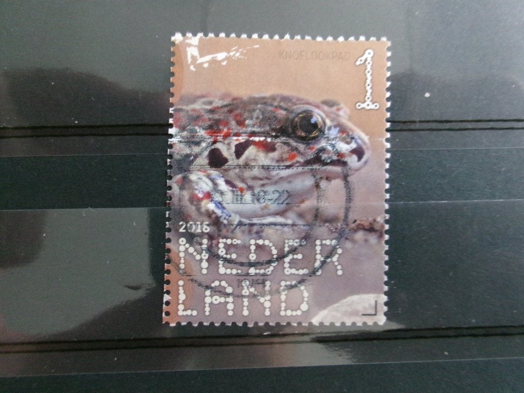 2018 - beleef de natuur knoflookpad 307d), Verzenden, Gestempeld