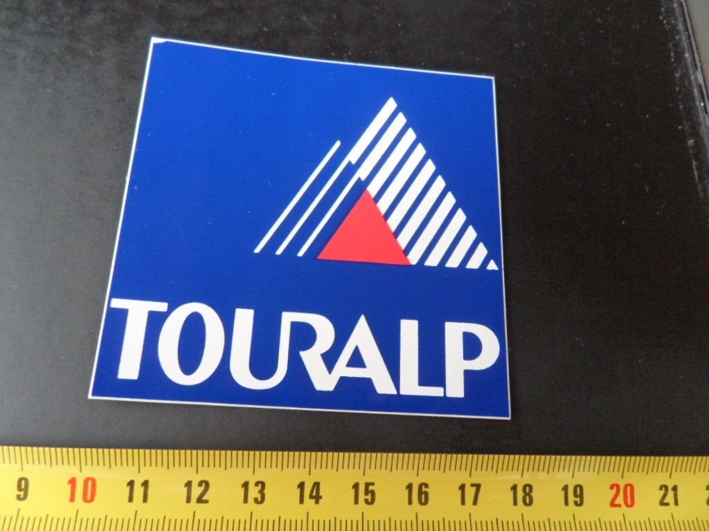 sticker logo TOURALP, Ophalen, Zo goed als nieuw