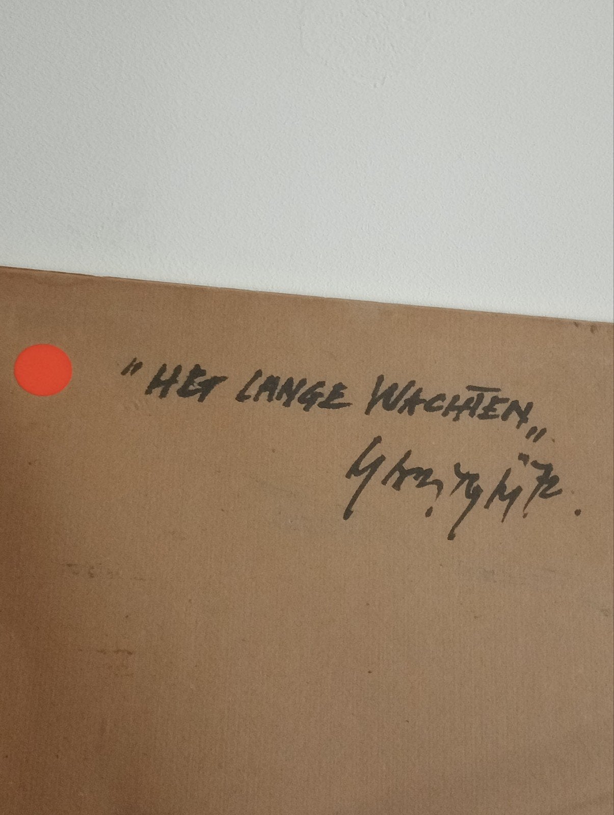 Mart Min 'Het lange wachten' 1972, Ophalen of Verzenden