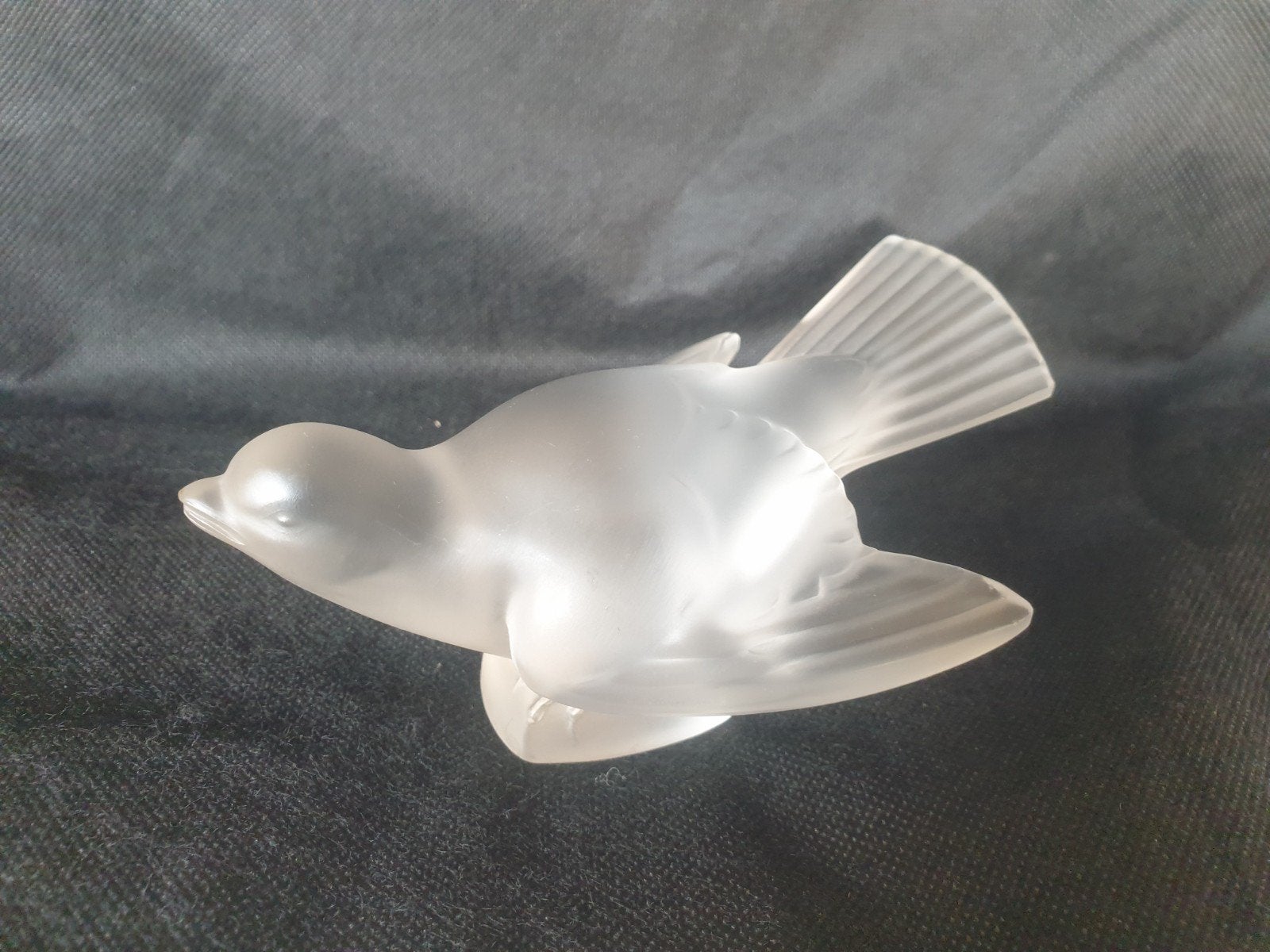Lalique 'Moineau' vogel front, Ophalen of Verzenden