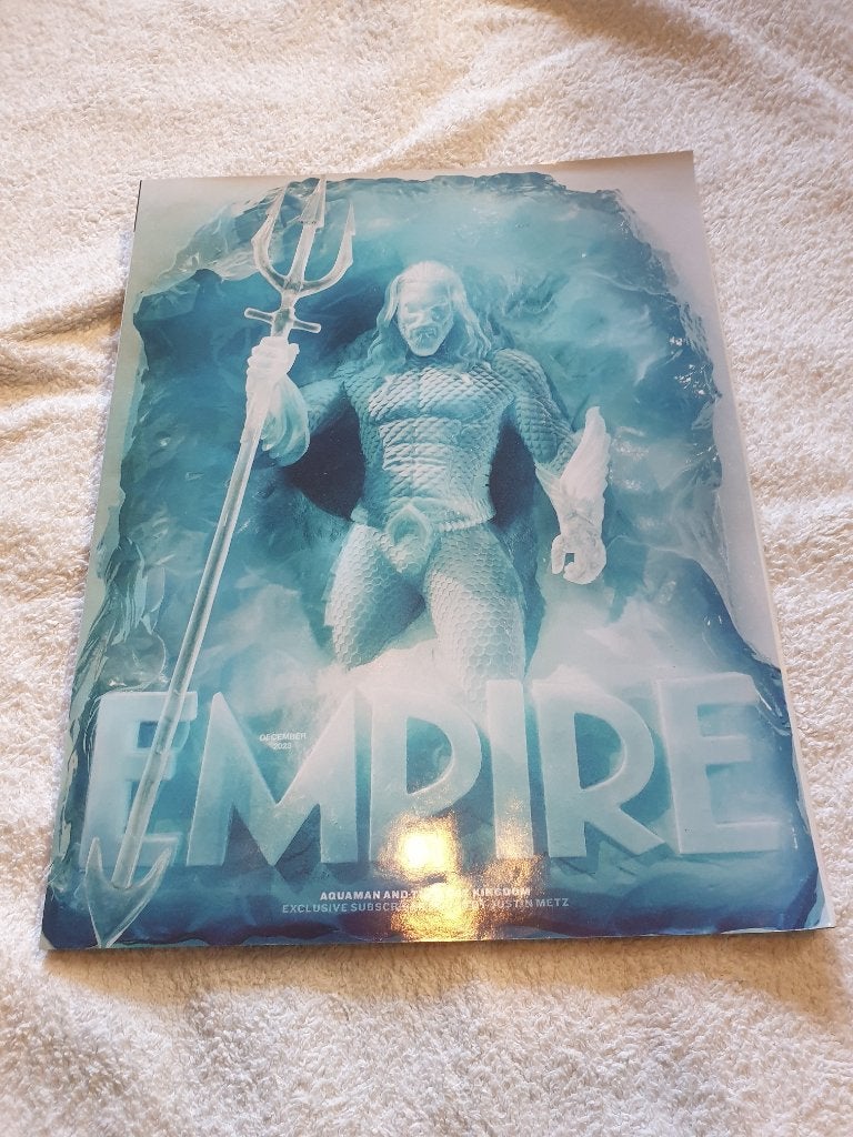 Aquaman Lost Kingdom DC Comics Empire filmblad uit Engeland., Ophalen of Verzenden, Zo goed als nieuw