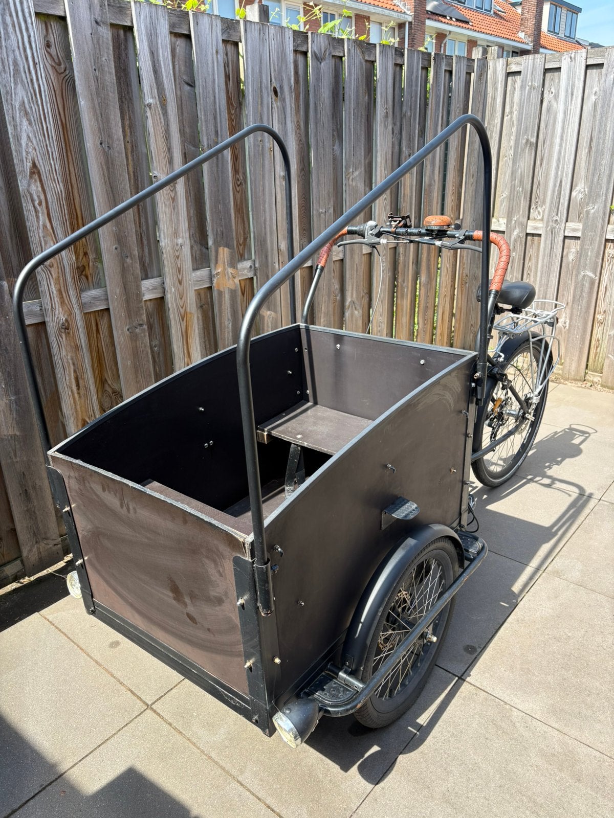 Bakfiets Troy Cargo Bike (Non-electric / No battery), Ophalen of Verzenden, Zo goed als nieuw, 4 kinderen of meer