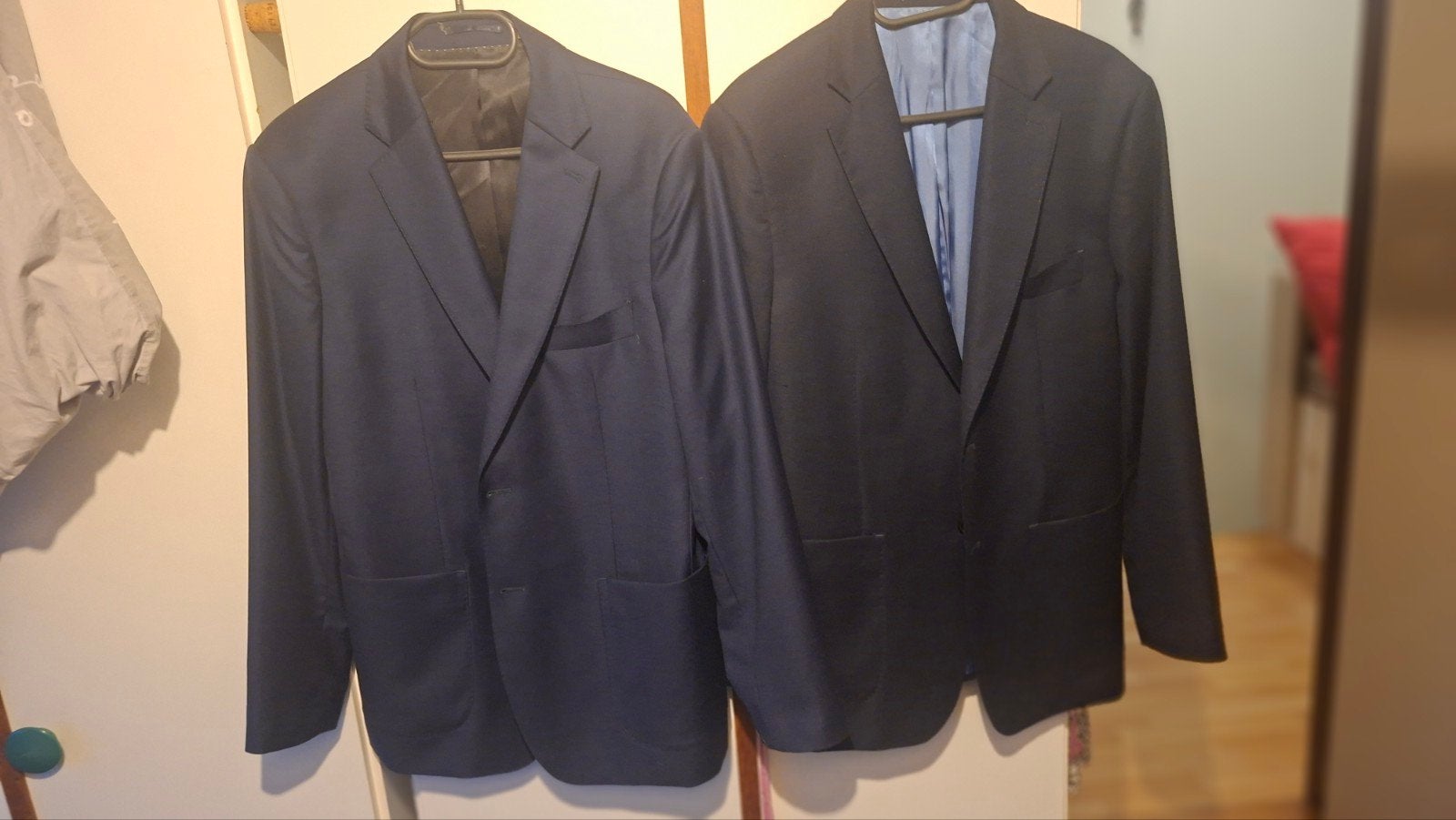 WE colbert maat 52, Maat 52/54 (L), WE, Blauw, Ophalen of Verzenden