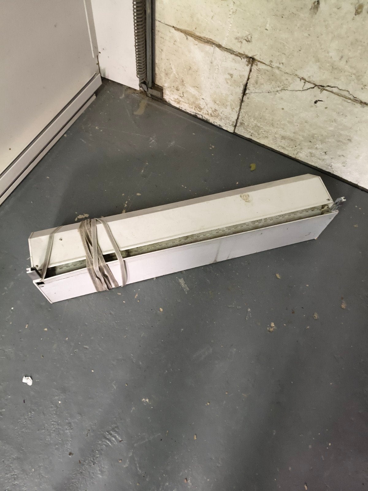 deur rolluik wit, Ophalen, Gebruikt