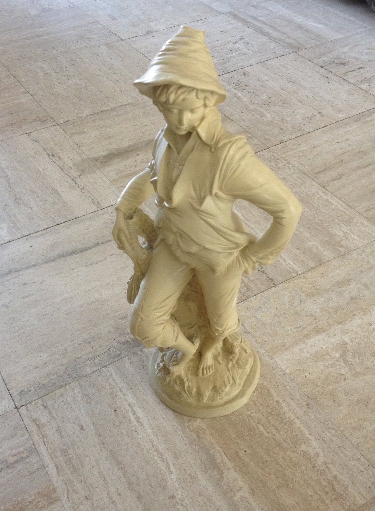 Beeld van Man, Ophalen