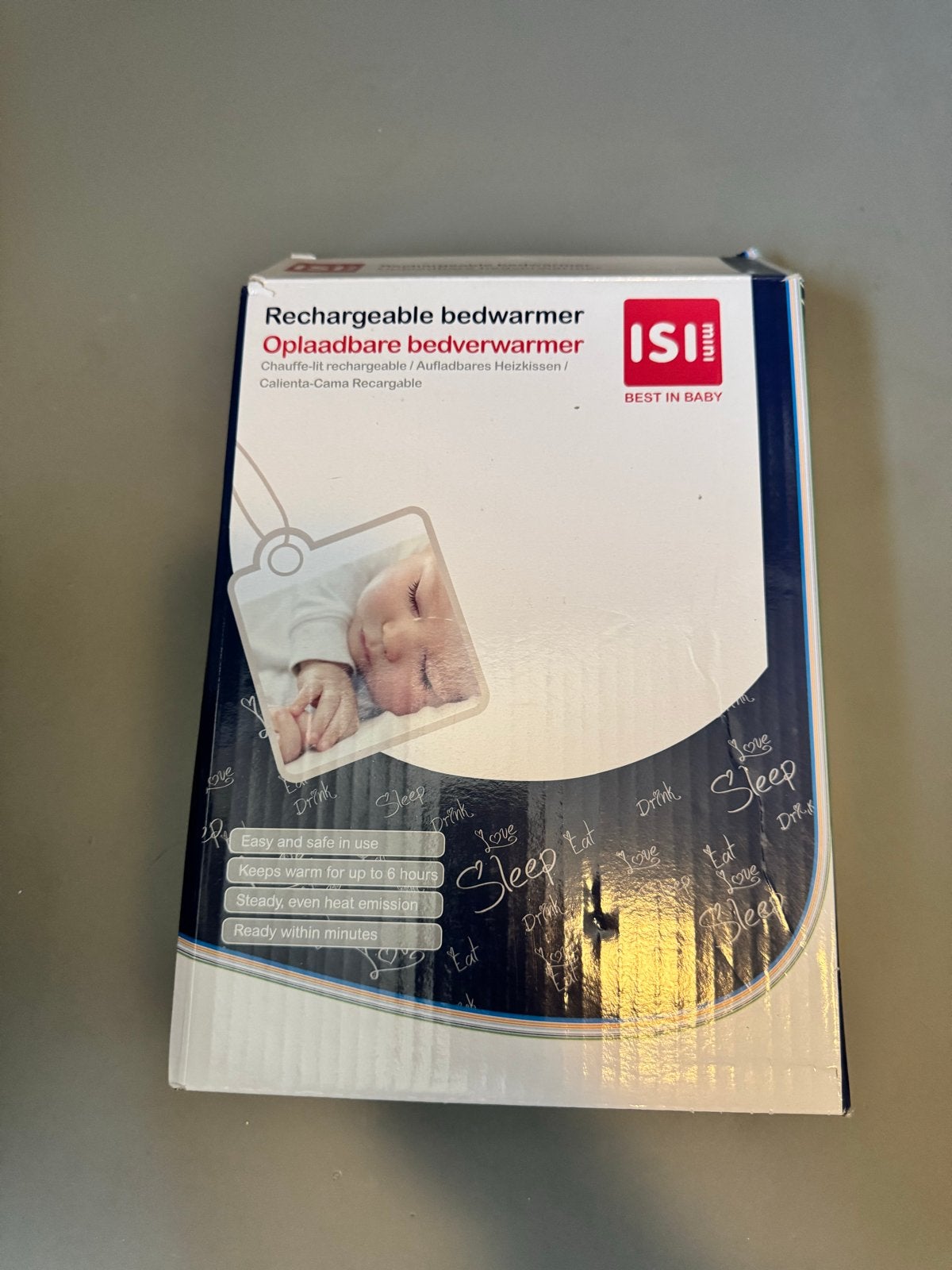 Oplaadbare bedverwarmer - ISI Mini, Ophalen of Verzenden, Zo goed als nieuw
