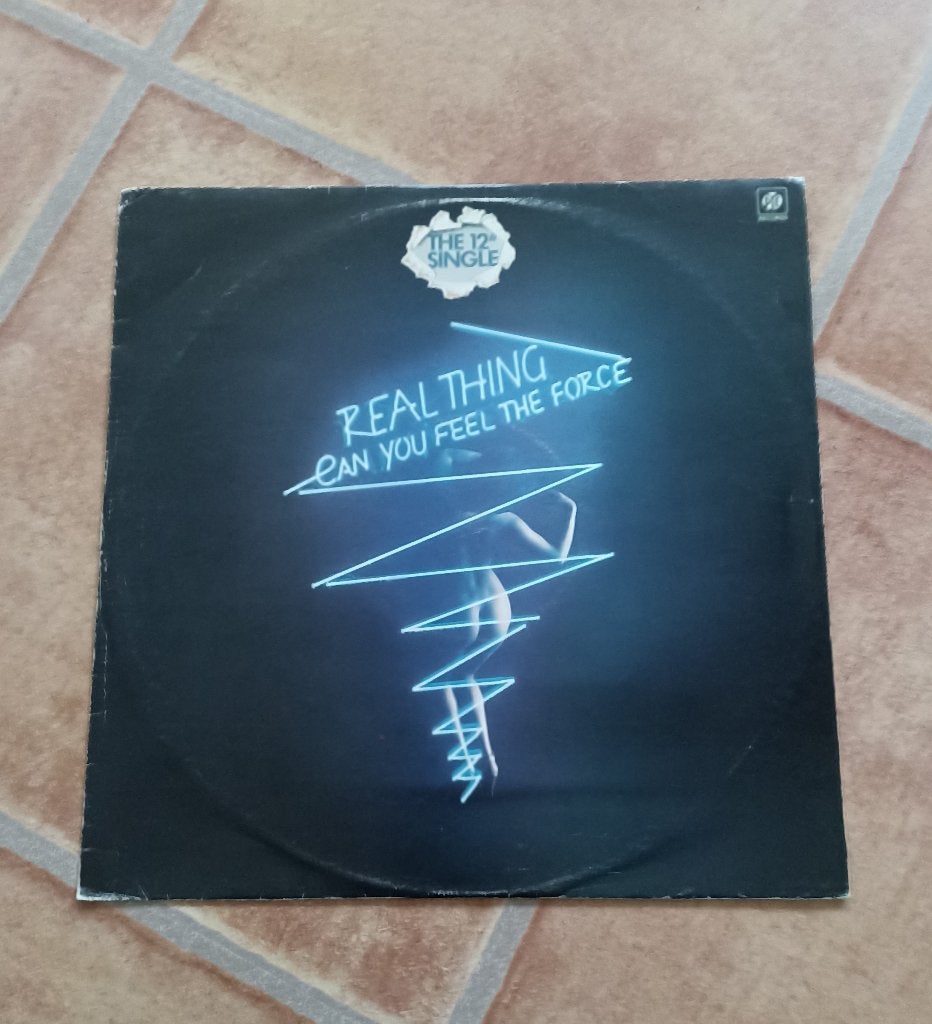12'' Real Thing - Can you feel the force ( GEEL vinyl ), Ophalen of Verzenden, Gebruikt, 12 inch